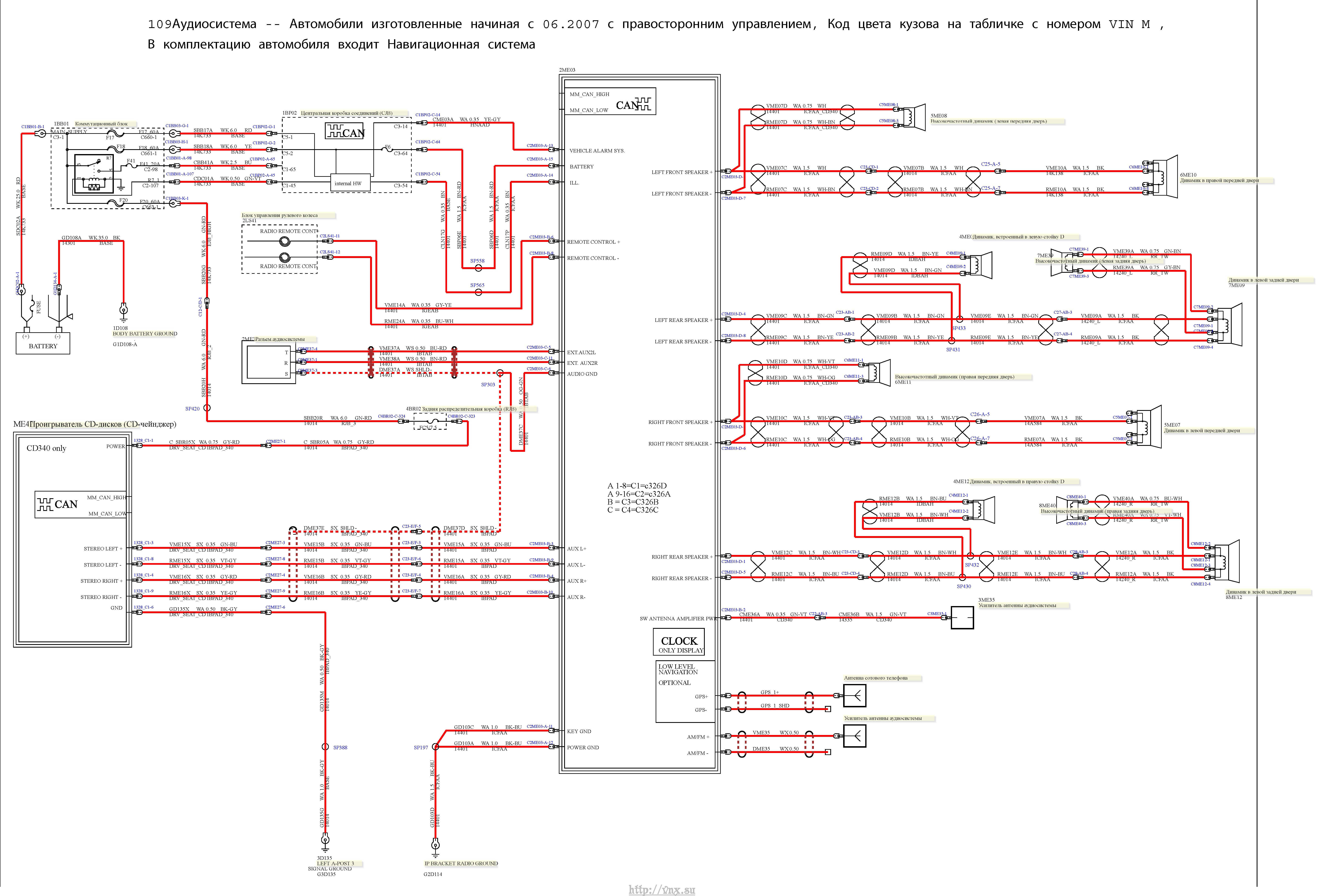 Ford S-Max / Galaxy Электросхемы