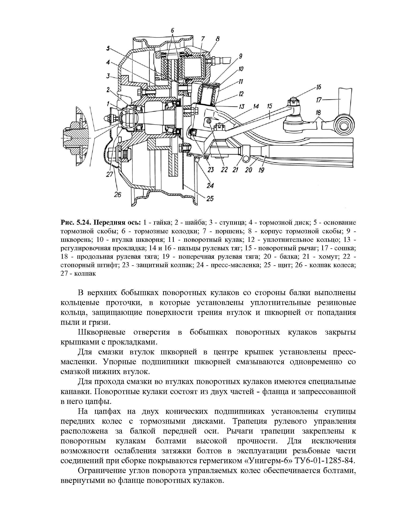 Сборка шкворней газель схема