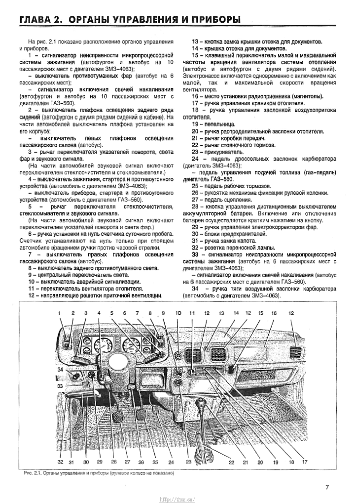 Схема предохранителей соболь 2752