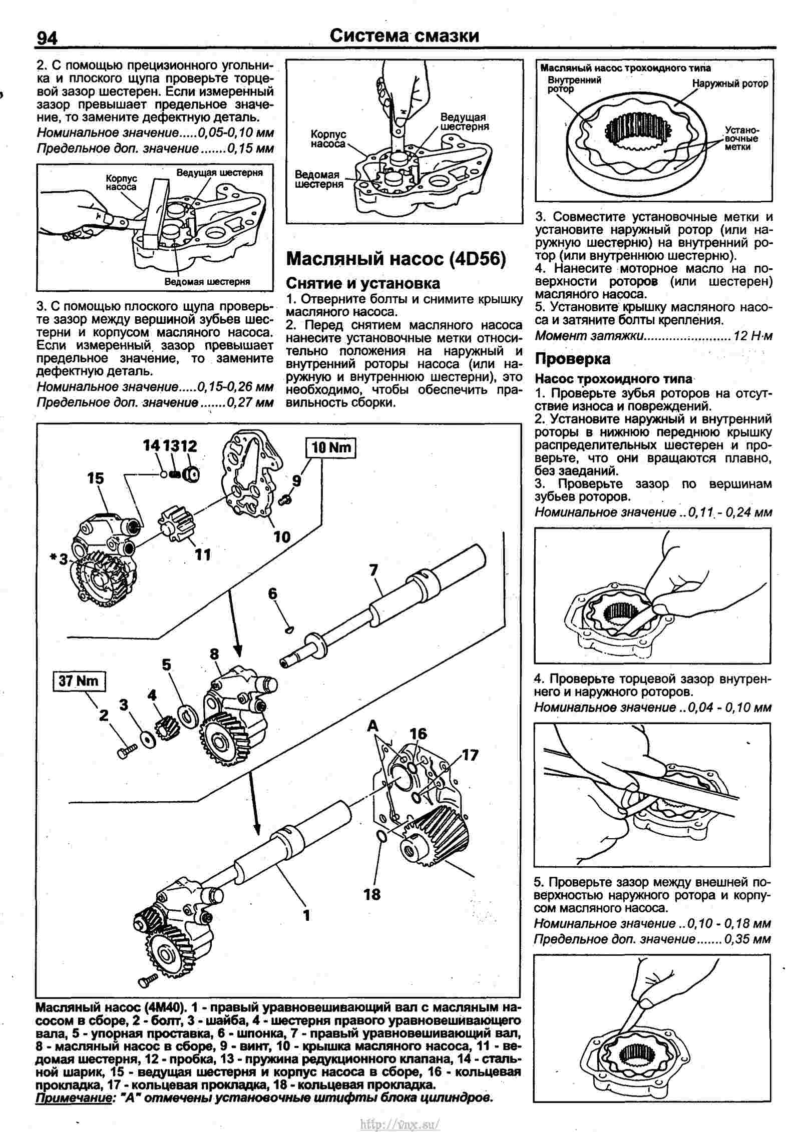 Тнвд 4м40 схема