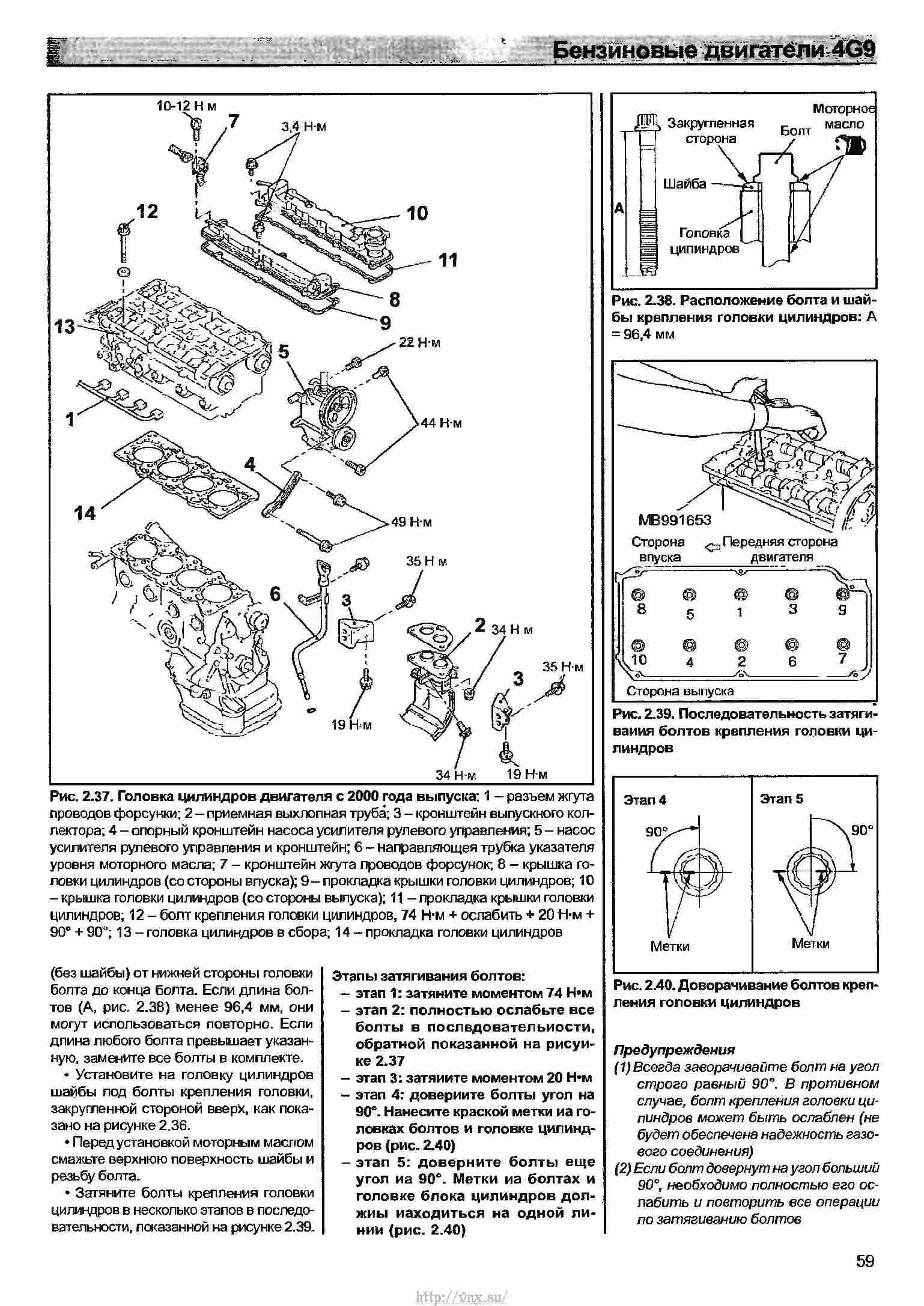 Схема мицубиси спейс вагон