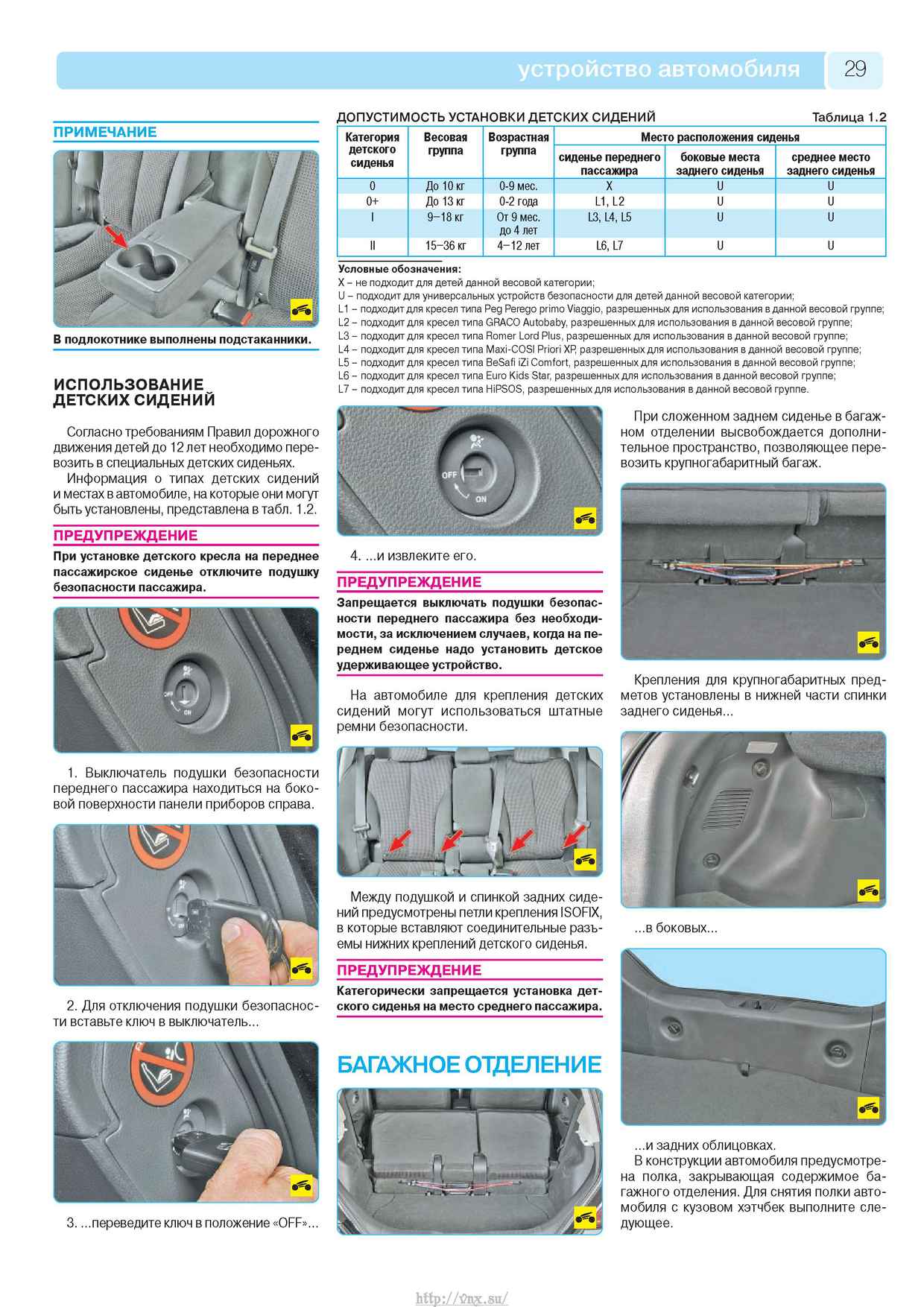 Nissan Tiida Руководство по эксплуатации, техническому обслуживанию и ...
