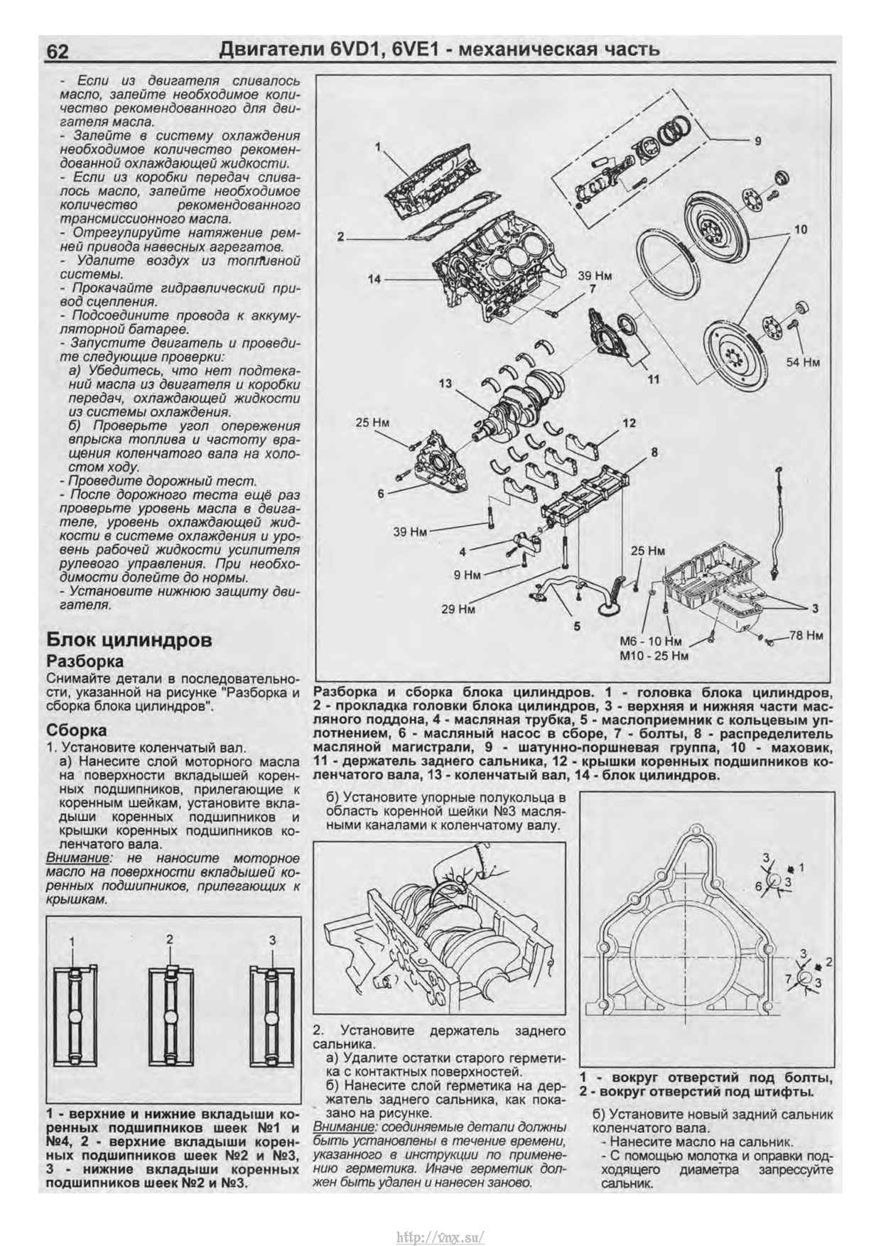 Порядок цилиндров опель монтерей