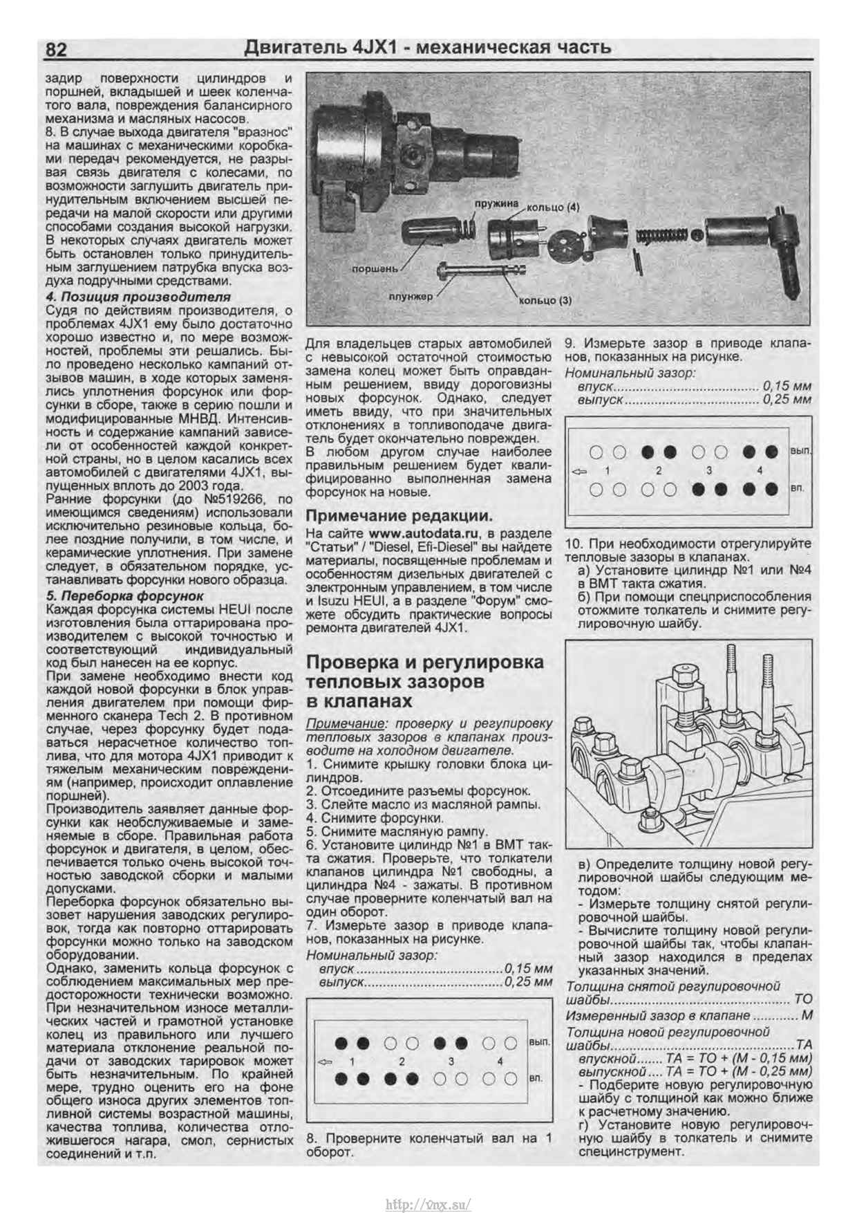 Порядок цилиндров опель монтерей