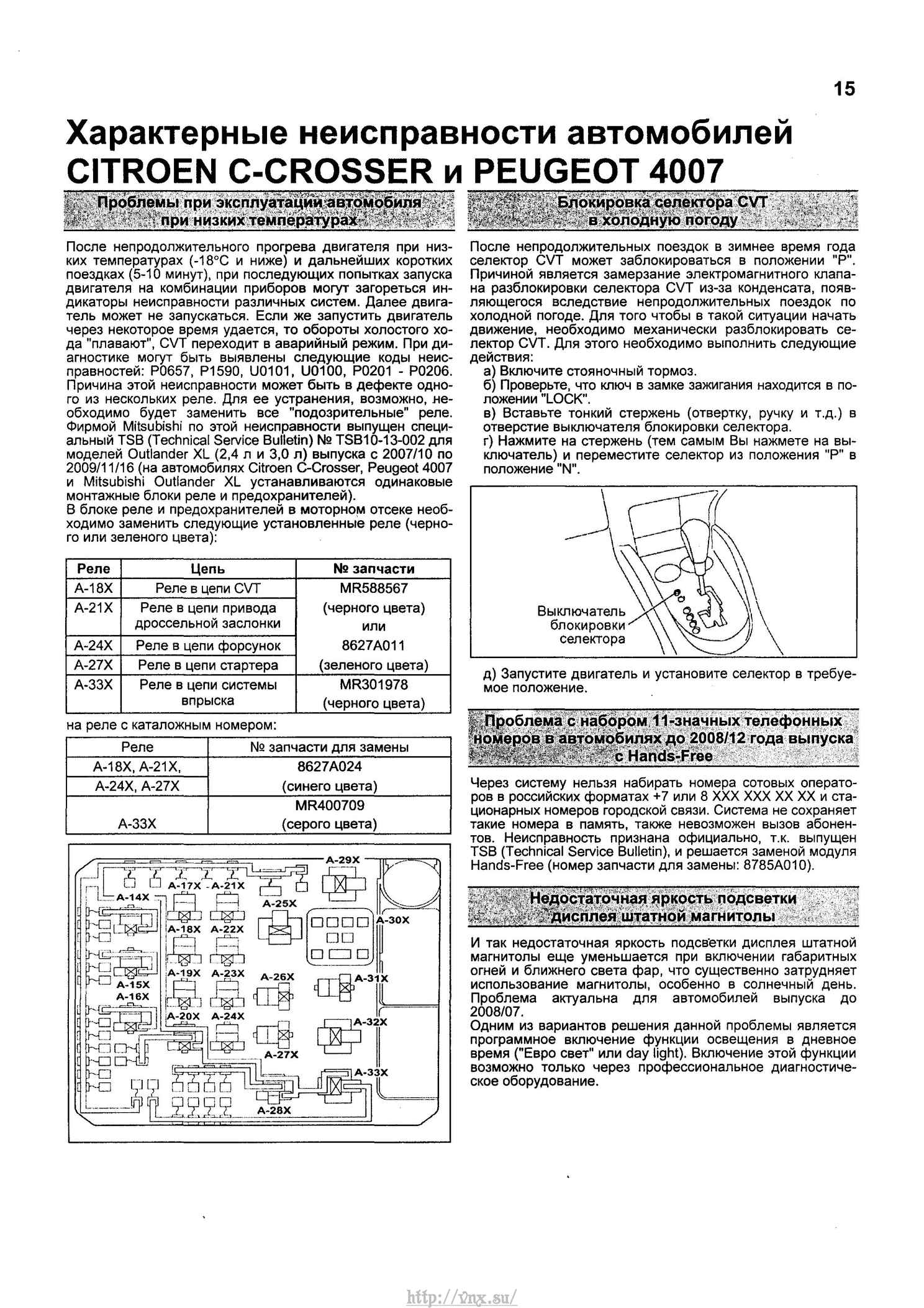 Размер дворников пежо 4007