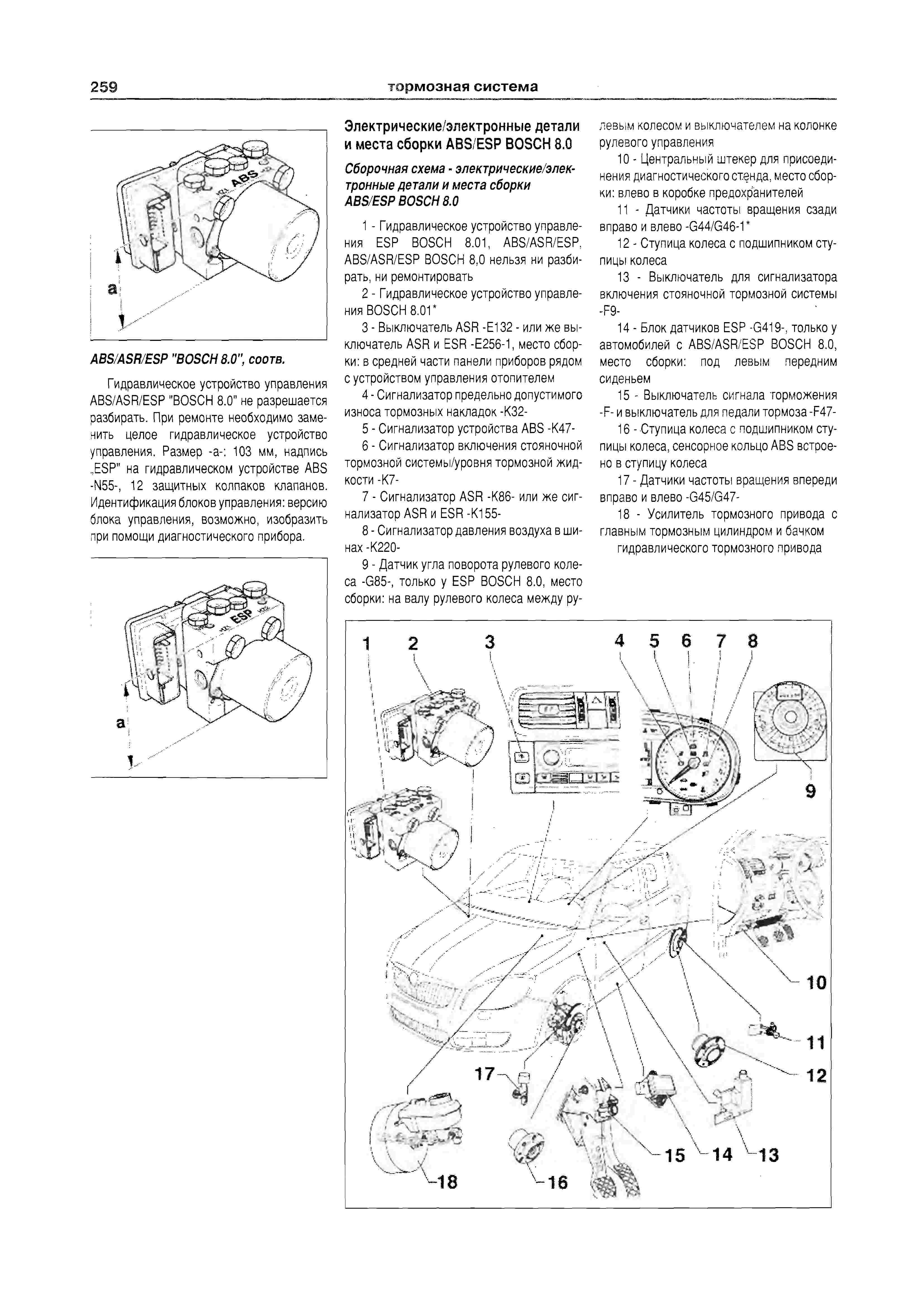 Органы управления шкода фабия