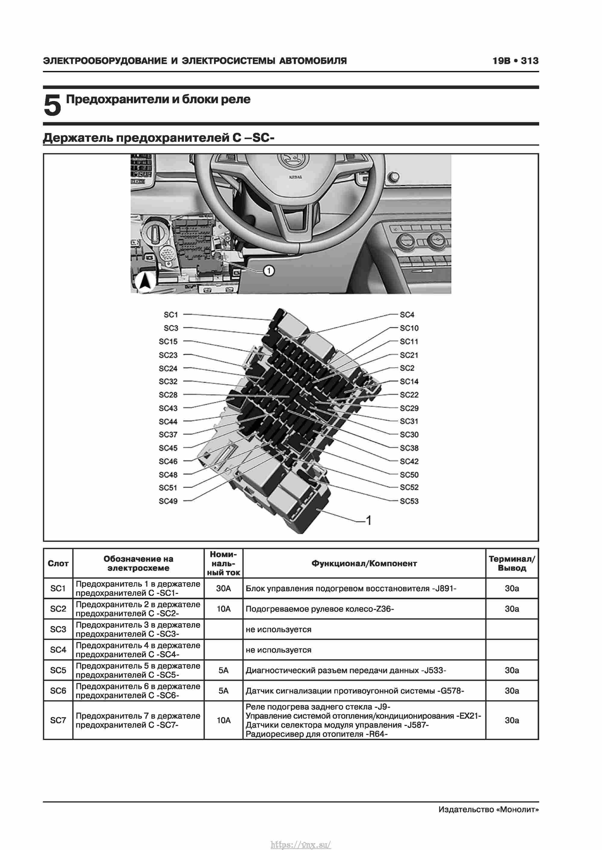 Skoda Karoq с 2017 года Руководство по ремонту и эксплуатации страница 317