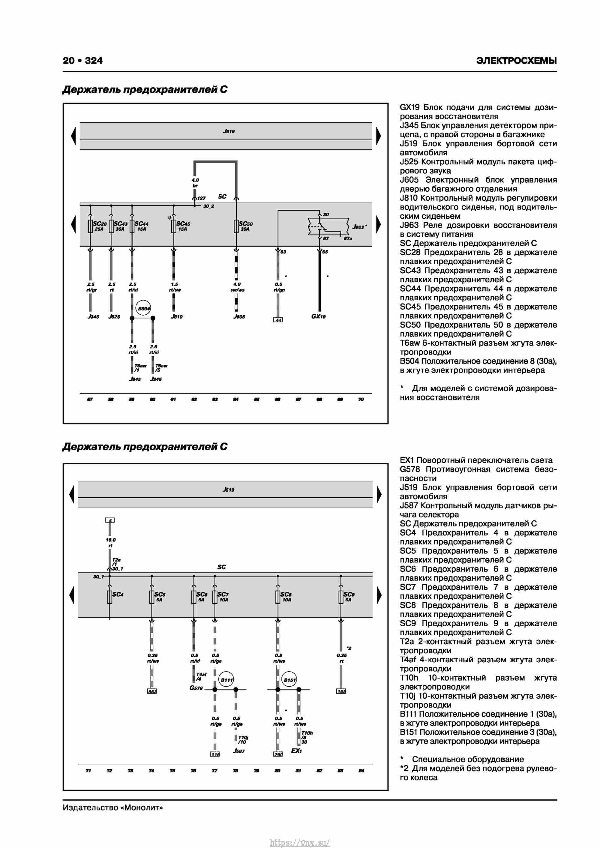 Skoda Karoq с 2017 года Руководство по ремонту и эксплуатации страница 328