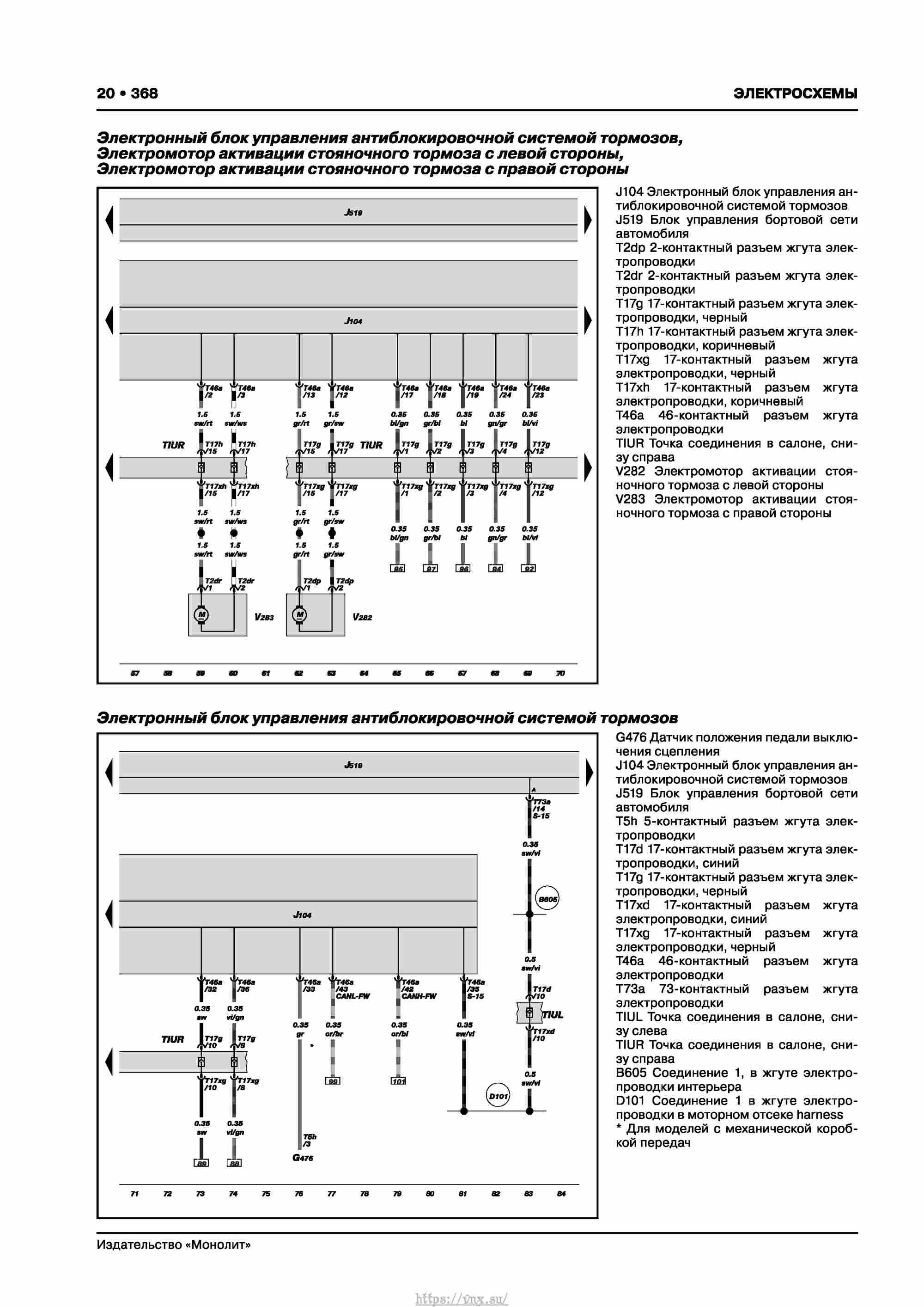 Skoda Karoq с 2017 года Руководство по ремонту и эксплуатации страница 372