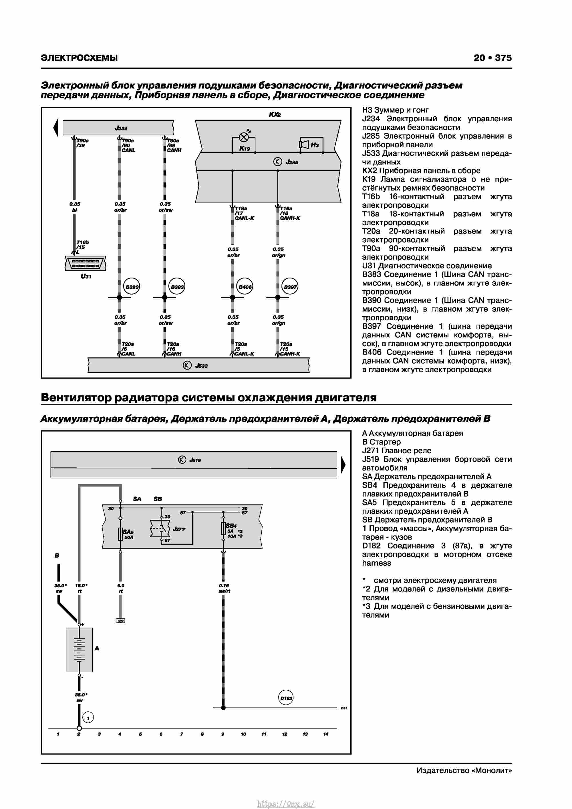 Skoda Karoq с 2017 года Руководство по ремонту и эксплуатации страница 379