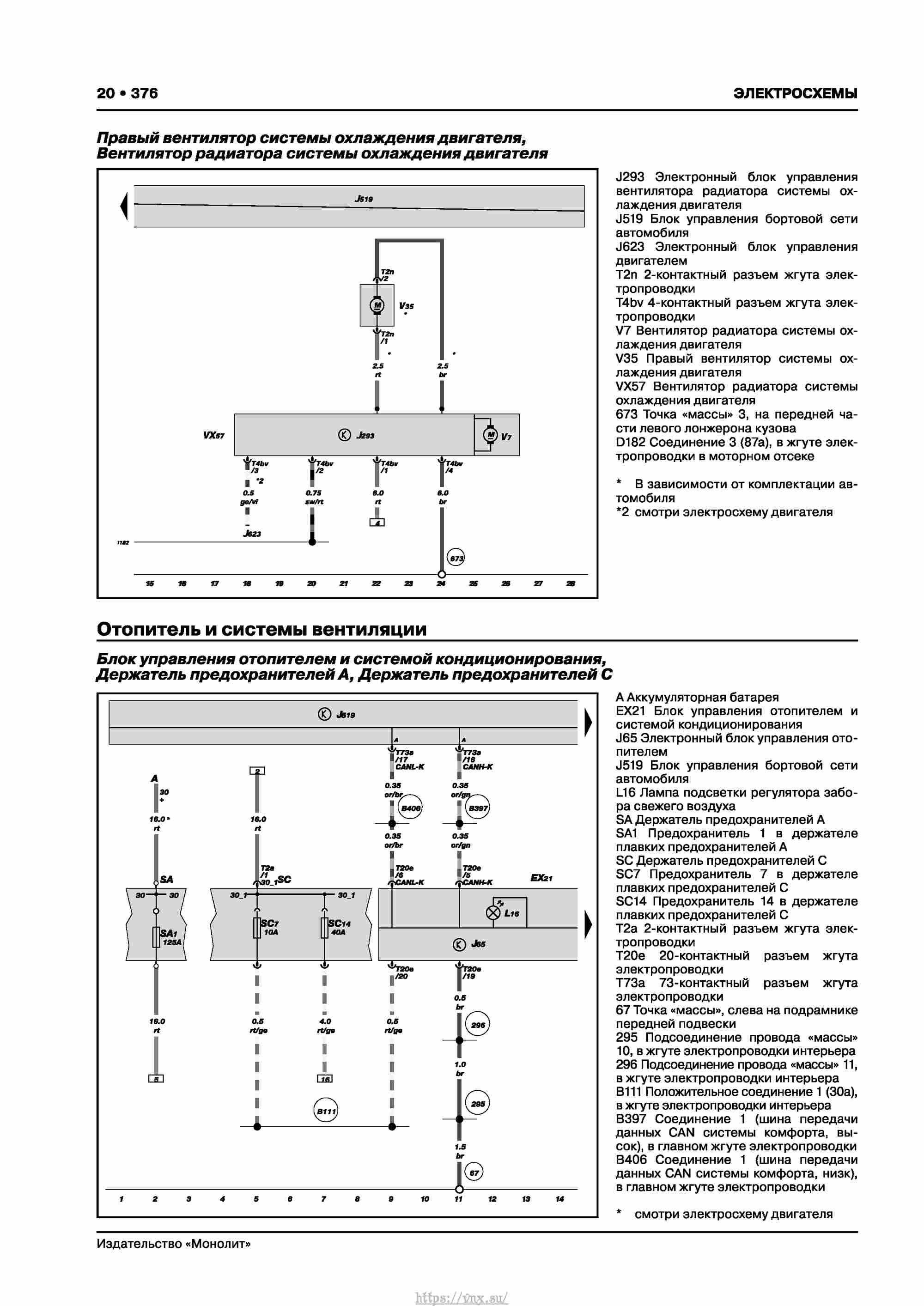 Skoda Karoq с 2017 года Руководство по ремонту и эксплуатации страница 380
