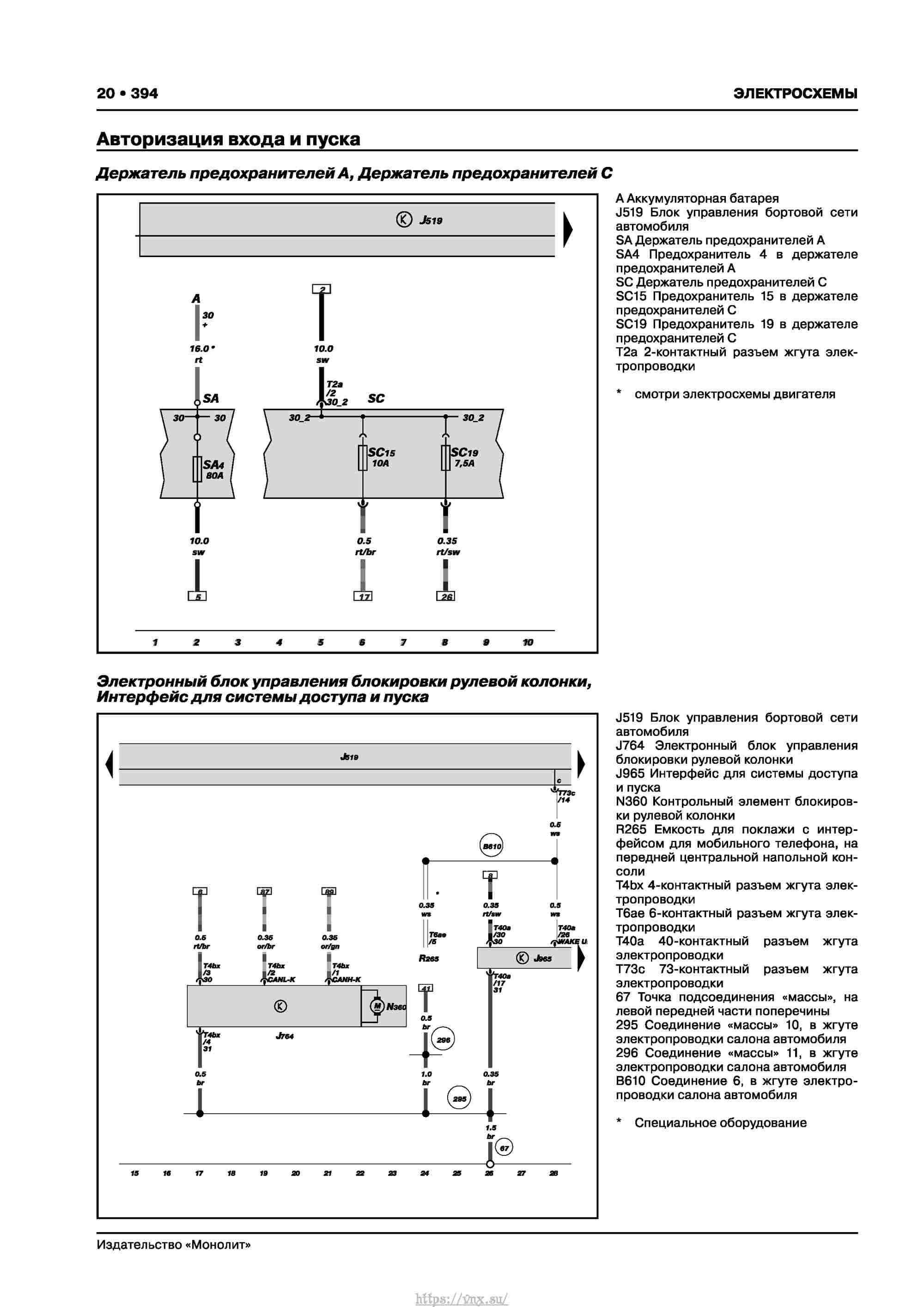 Skoda Karoq с 2017 года Руководство по ремонту и эксплуатации страница 398