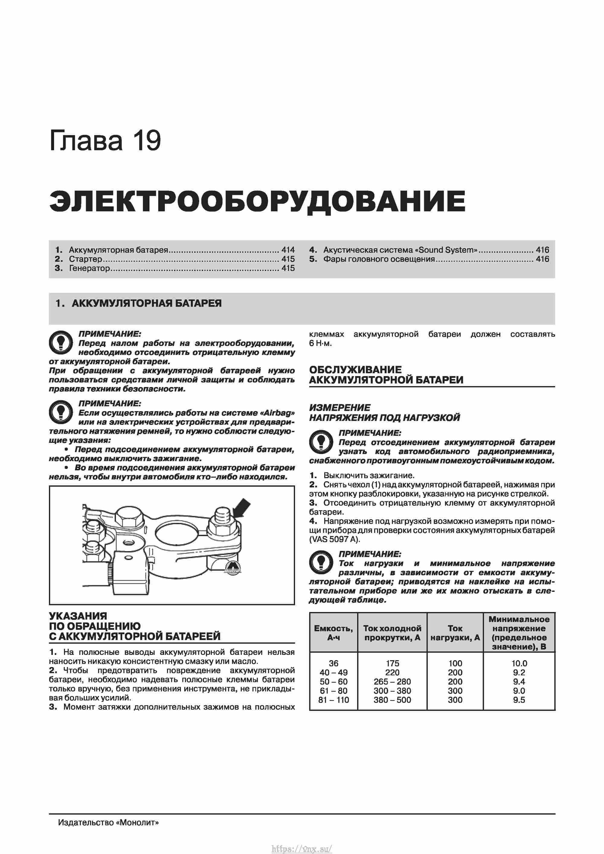 Skoda Octavia II/ Combi/ Scout A5 c 2008 руководство по ремонту и эксплуатации страница 422