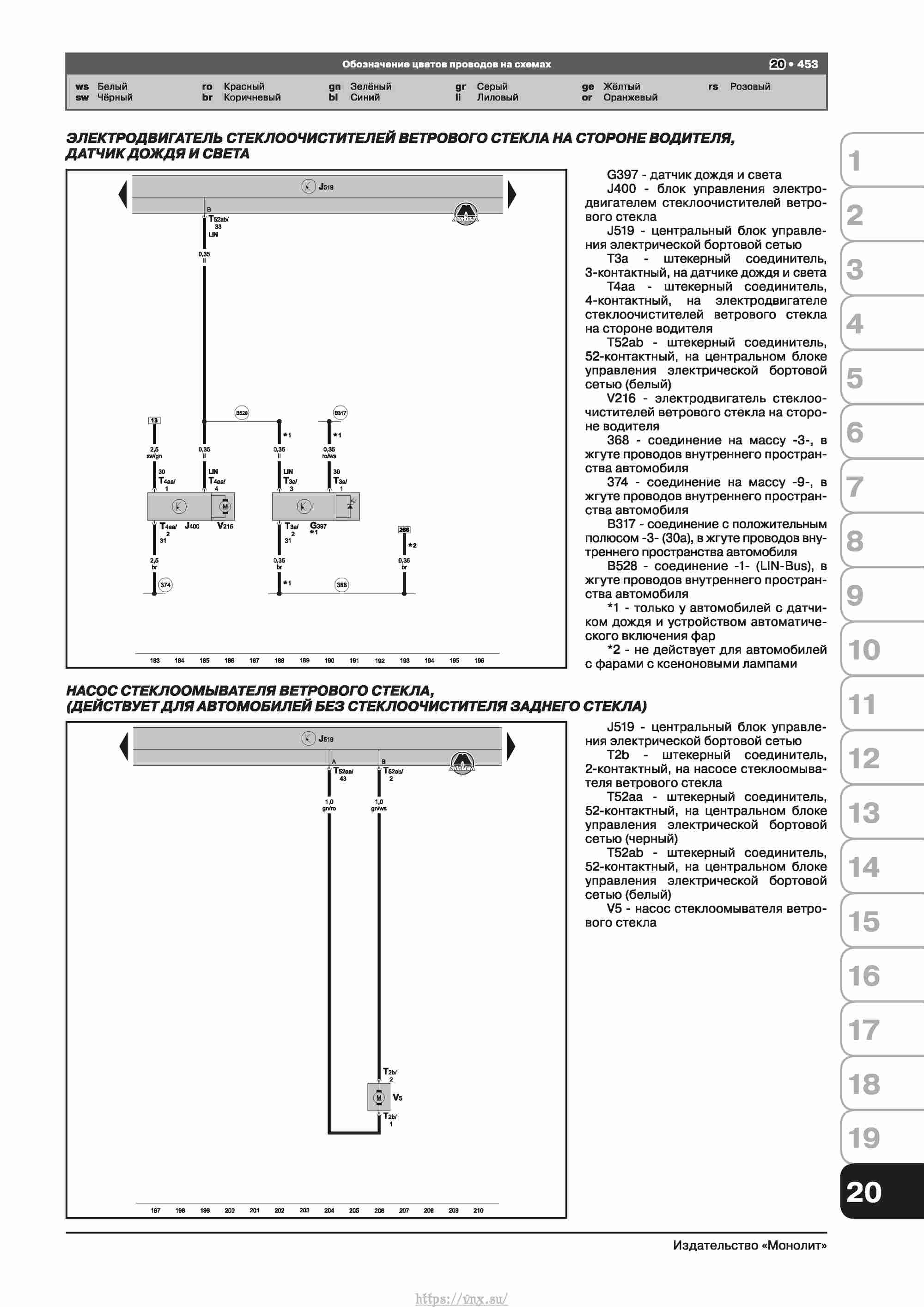 Skoda Octavia II/ Combi/ Scout A5 c 2008 руководство по ремонту и эксплуатации страница 461