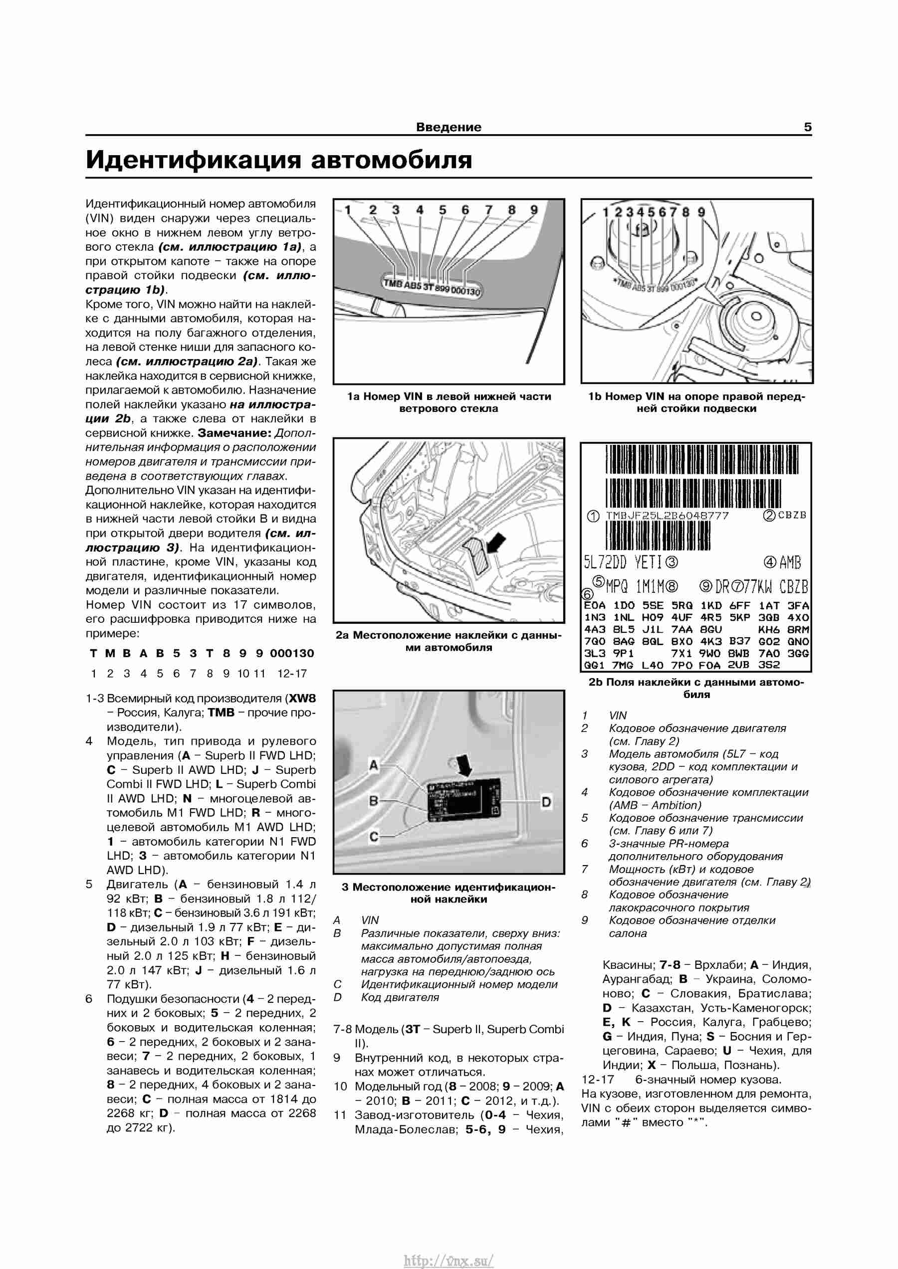 Электросхема шкода суперб 2