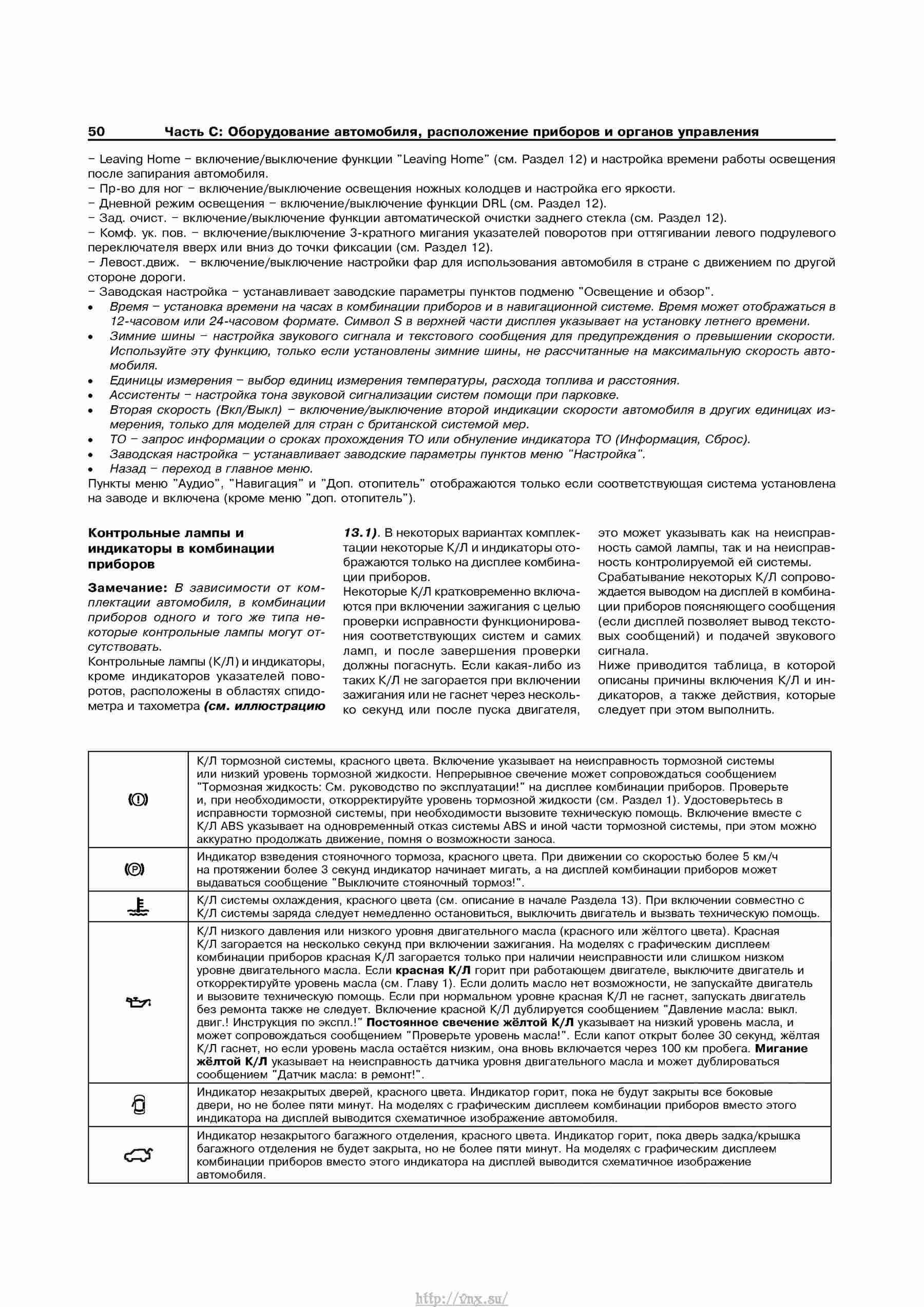 Устройство, обслуживание, ремонт и эксплуатация автомобилей Skoda Superb II страница 050