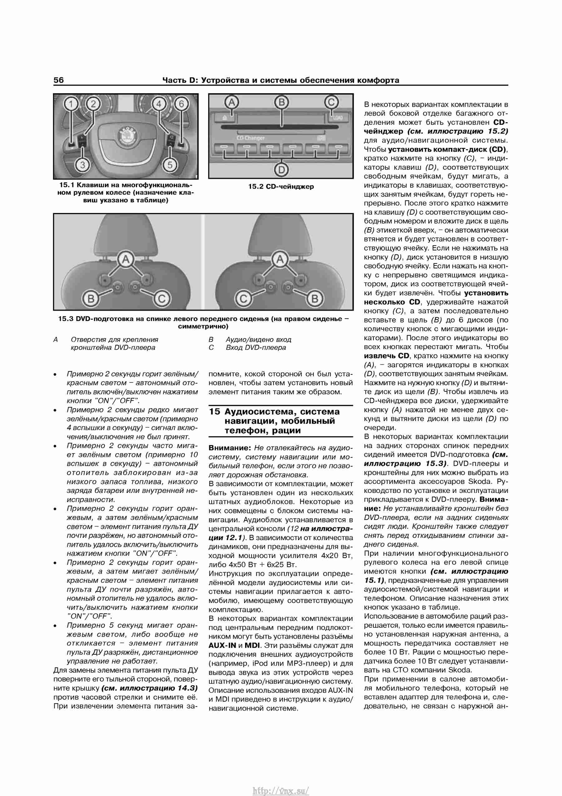 Электросхема шкода суперб 2