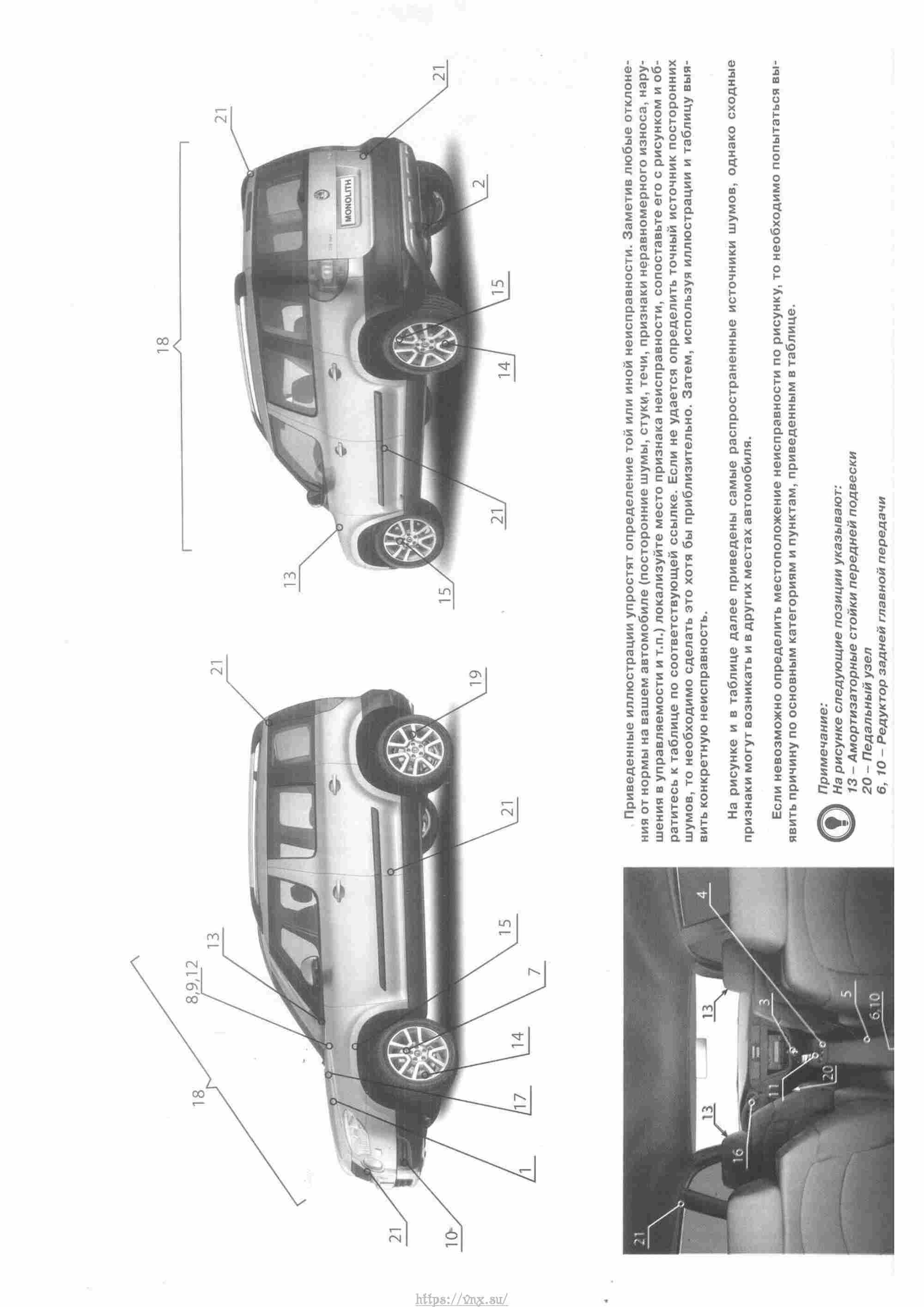 Skoda Yeti с 2009 руководство по ремонту и эксплуатации страница 019
