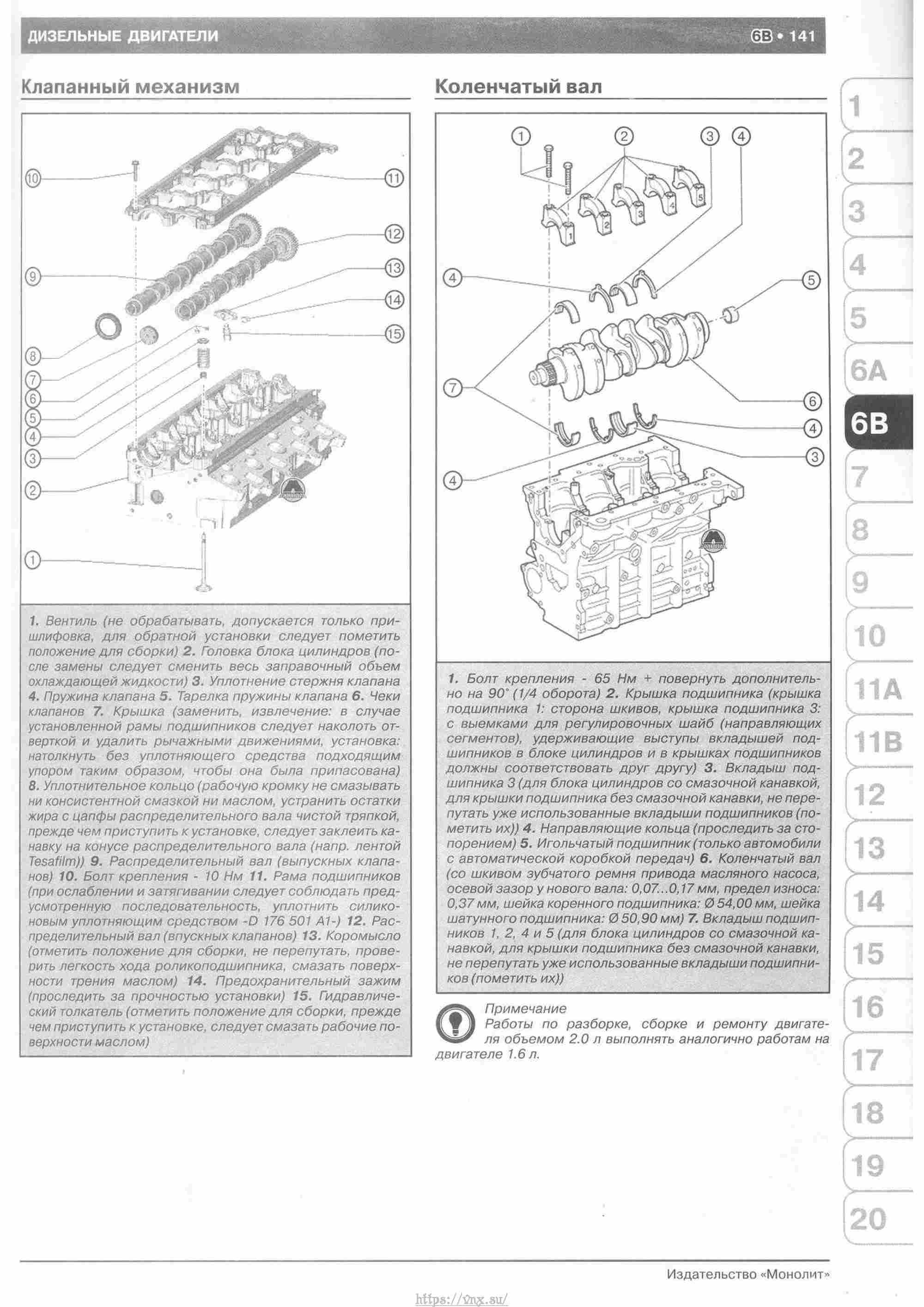 Skoda Yeti с 2009 руководство по ремонту и эксплуатации страница 146