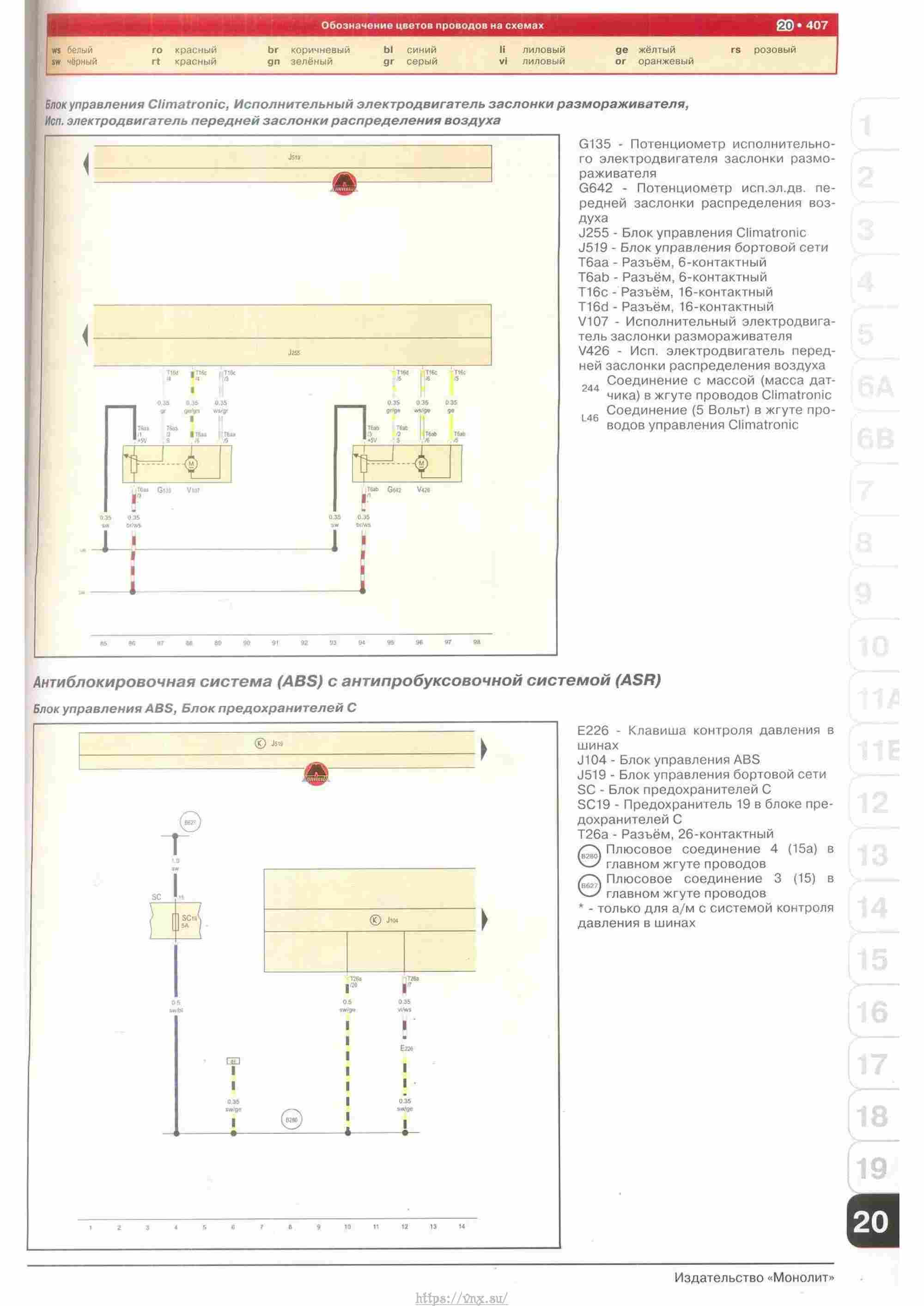 Skoda Yeti с 2009 руководство по ремонту и эксплуатации страница 408