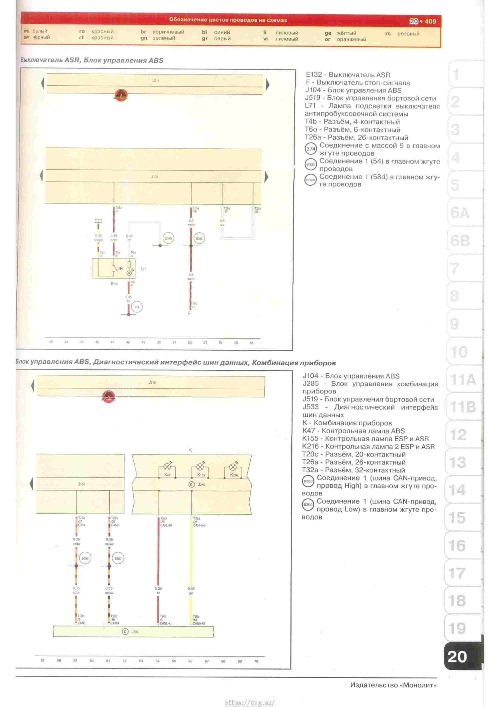 Skoda Yeti с 2009 руководство по ремонту и эксплуатации страница 410