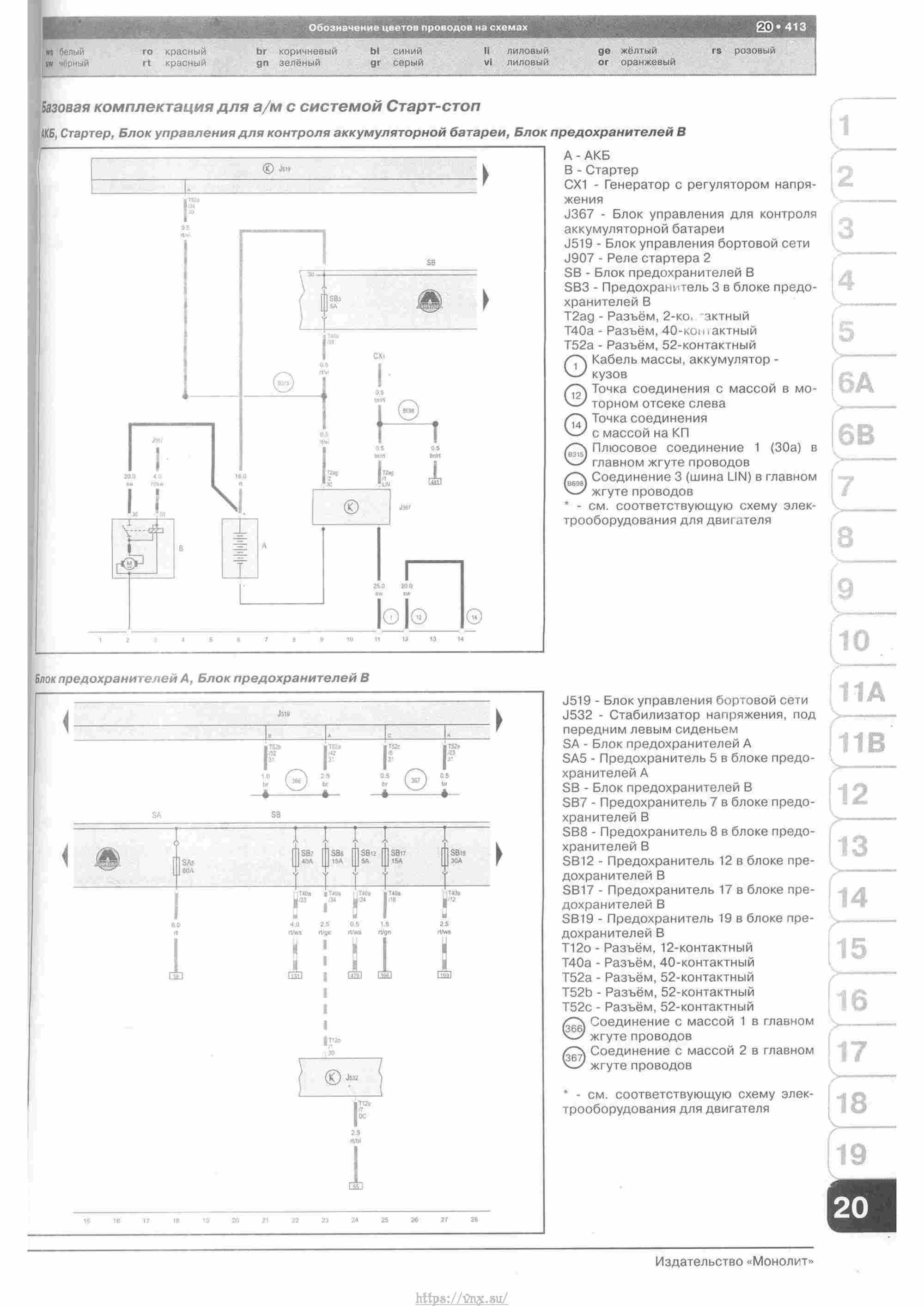 Skoda Yeti с 2009 руководство по ремонту и эксплуатации страница 414