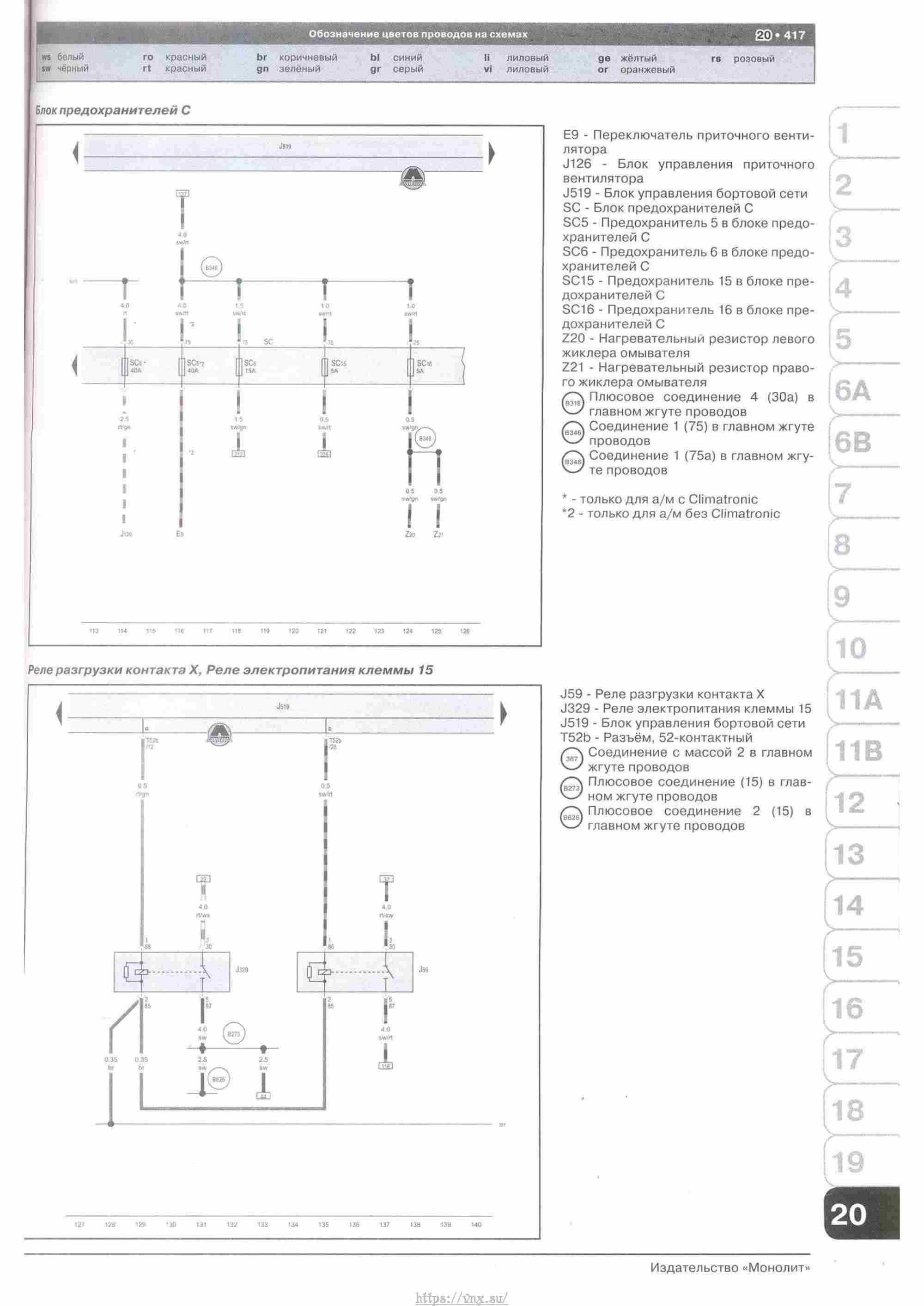 Skoda Yeti с 2009 руководство по ремонту и эксплуатации страница 418
