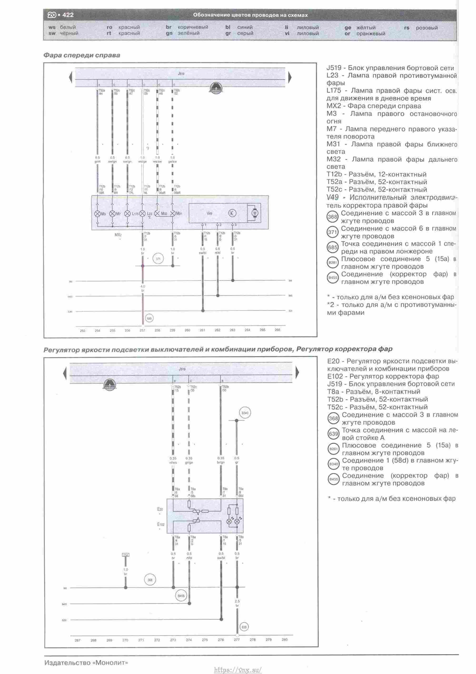 Skoda Yeti с 2009 руководство по ремонту и эксплуатации страница 423