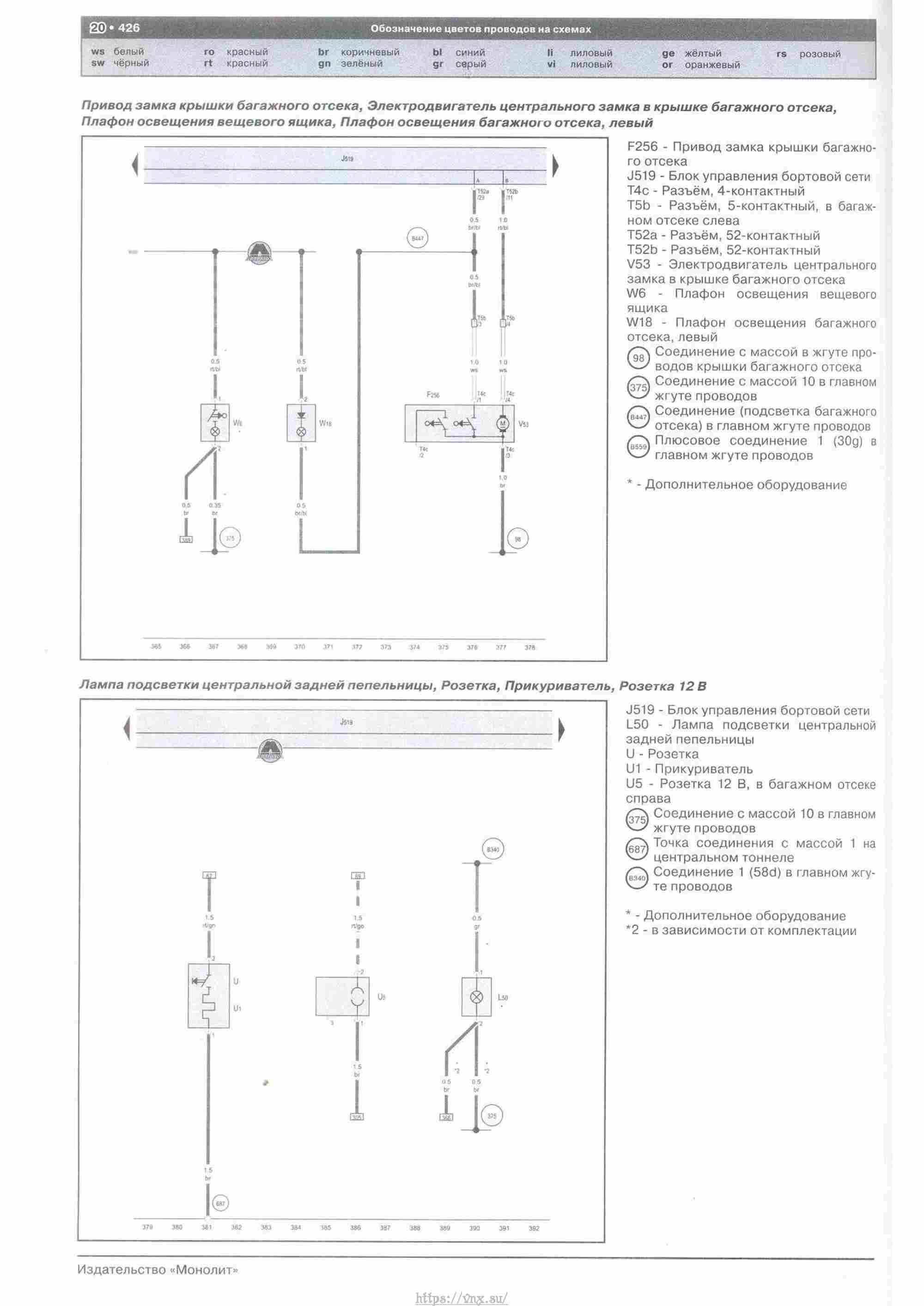 Skoda Yeti с 2009 руководство по ремонту и эксплуатации страница 427