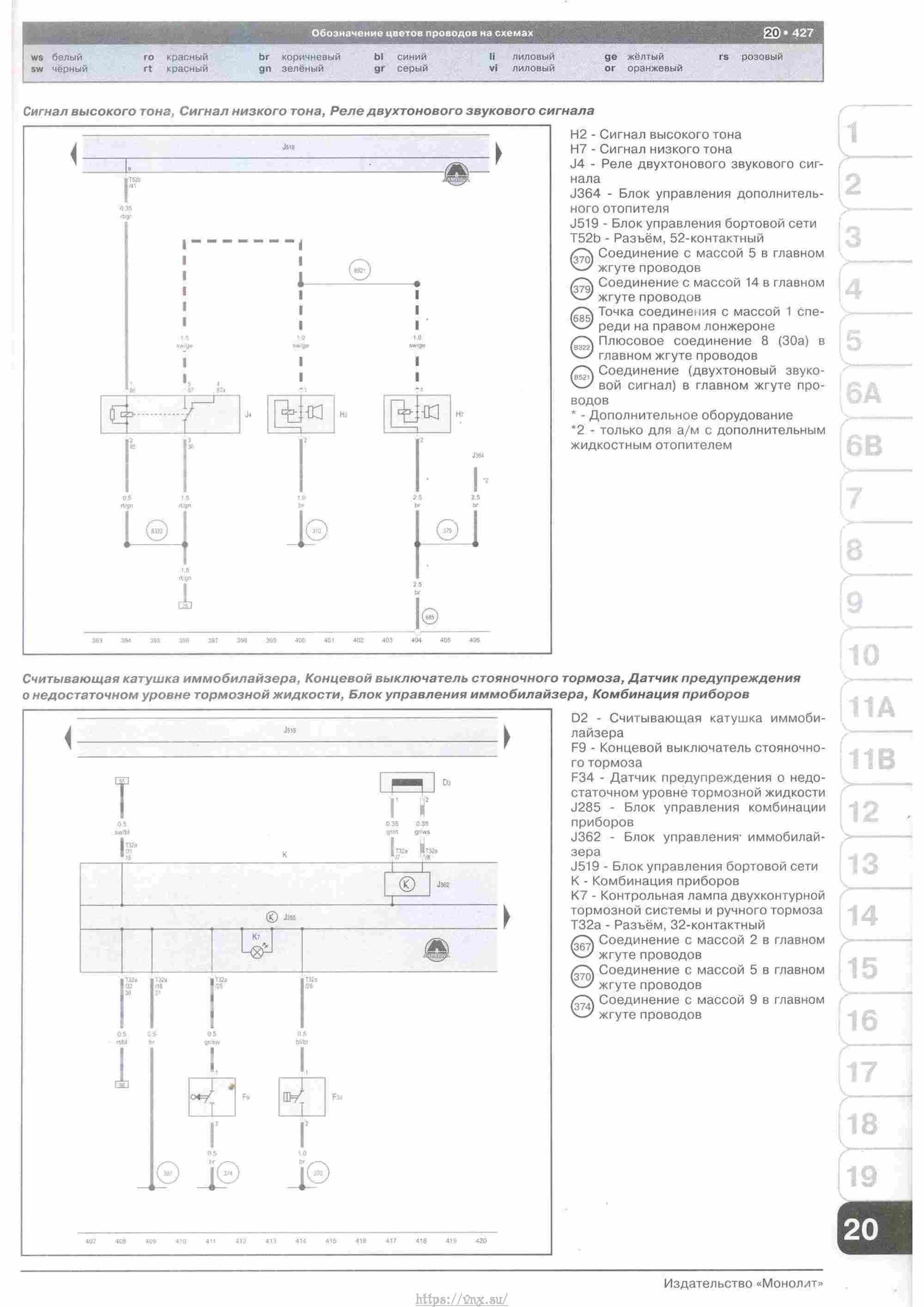 Skoda Yeti с 2009 руководство по ремонту и эксплуатации страница 428