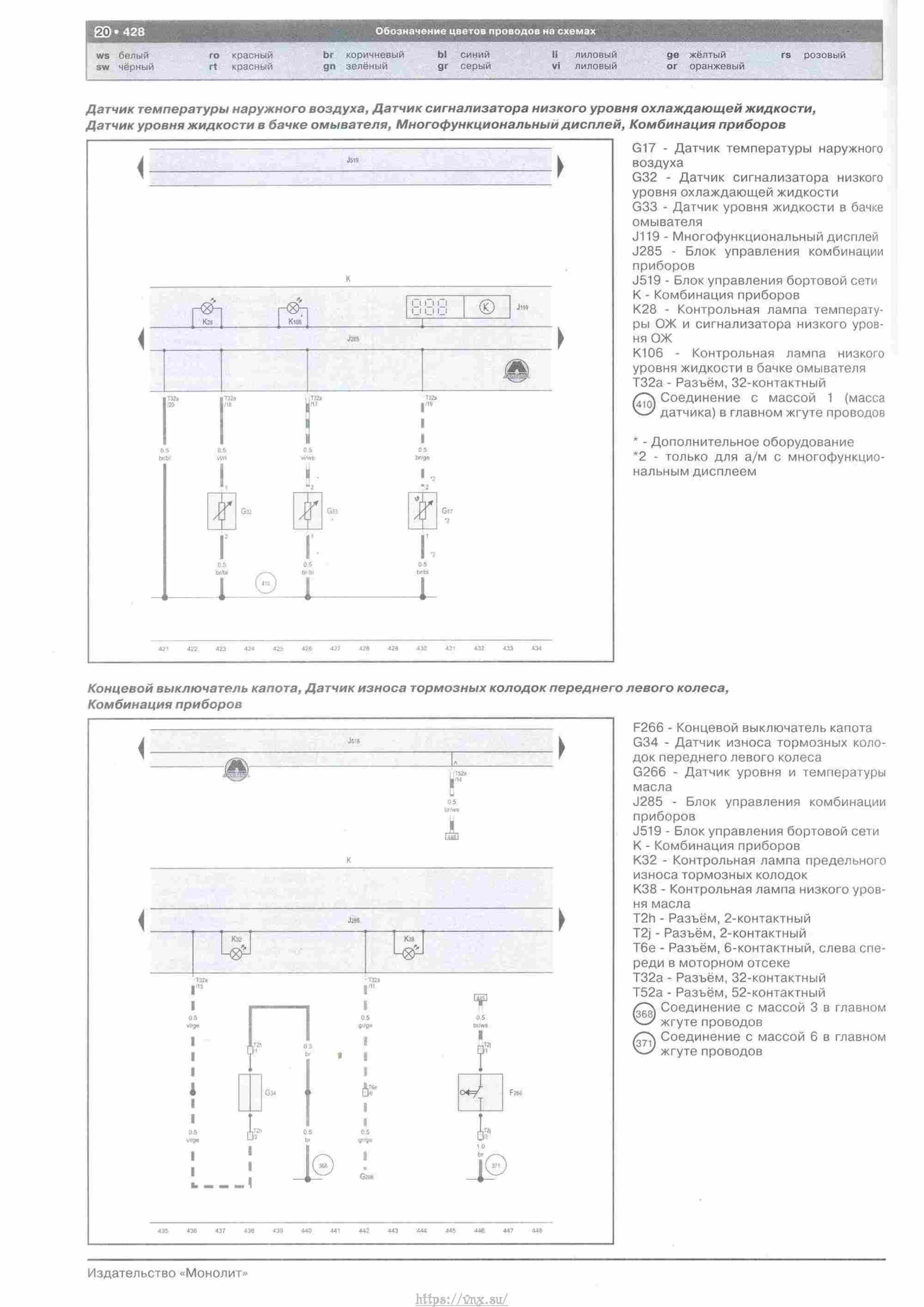 Skoda Yeti с 2009 руководство по ремонту и эксплуатации страница 429