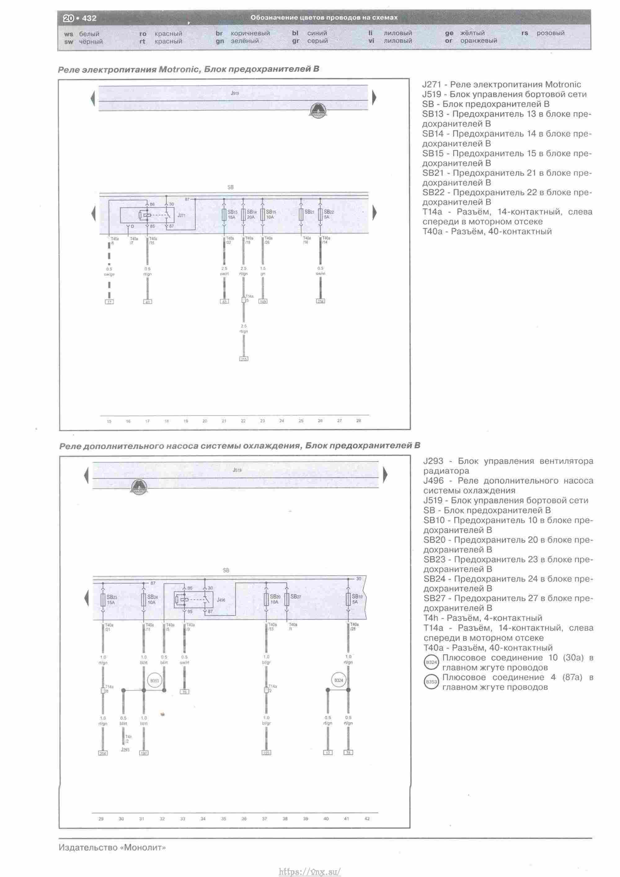 Skoda Yeti с 2009 руководство по ремонту и эксплуатации страница 433