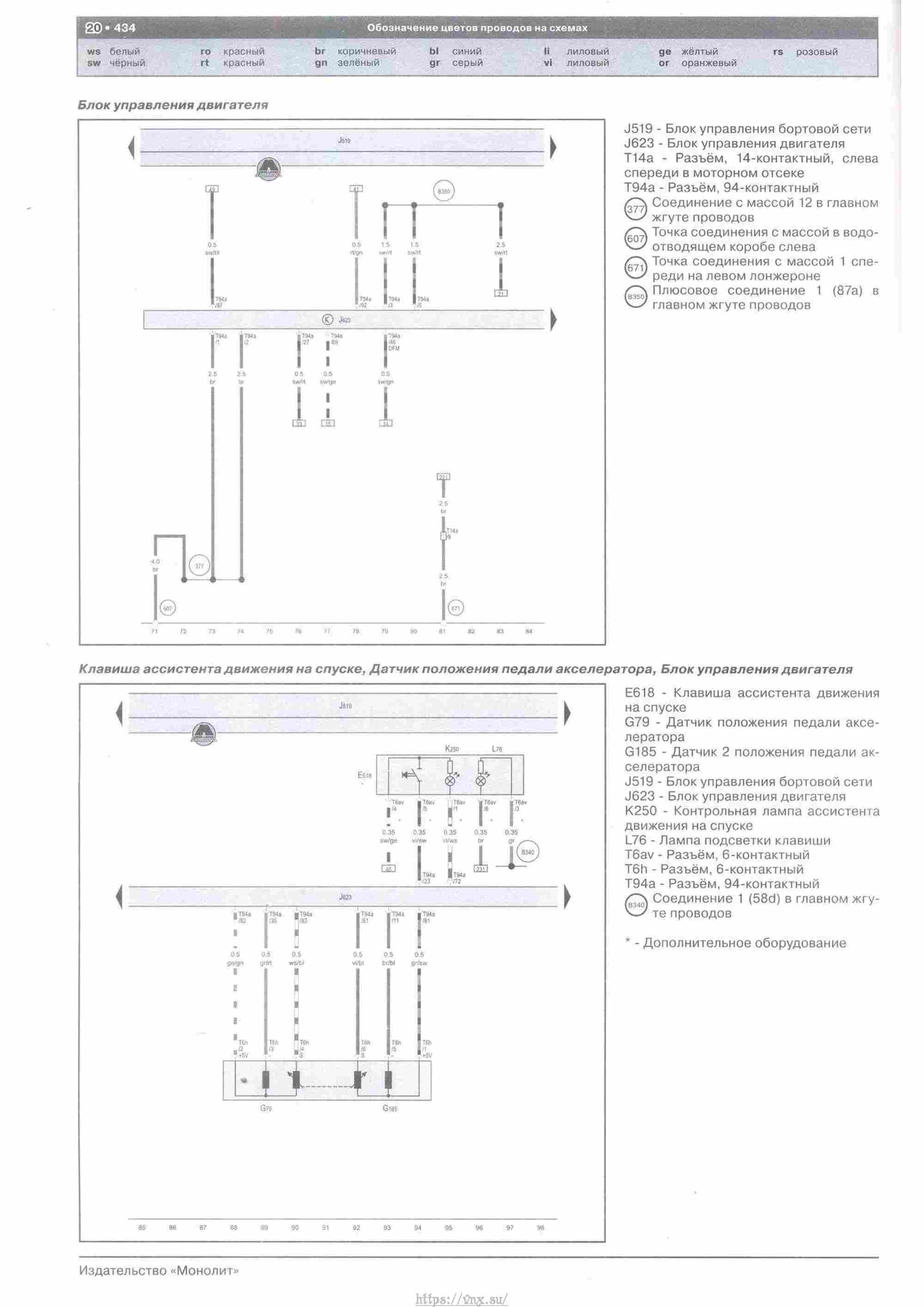 Skoda Yeti с 2009 руководство по ремонту и эксплуатации страница 435