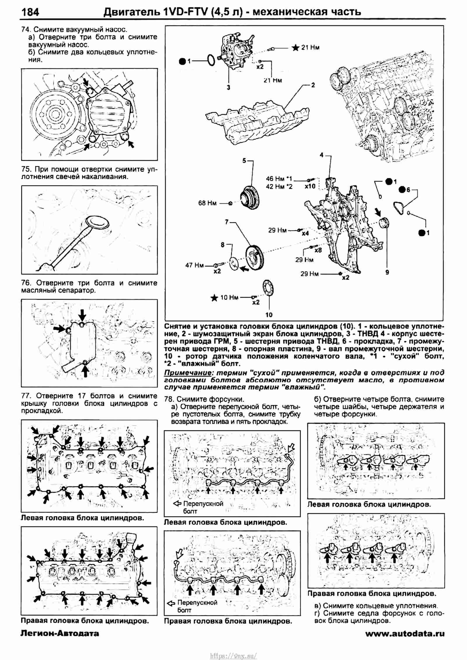Toyota Land Cruiser 200 2007-2021 Руководство по ремонту и техническому ...