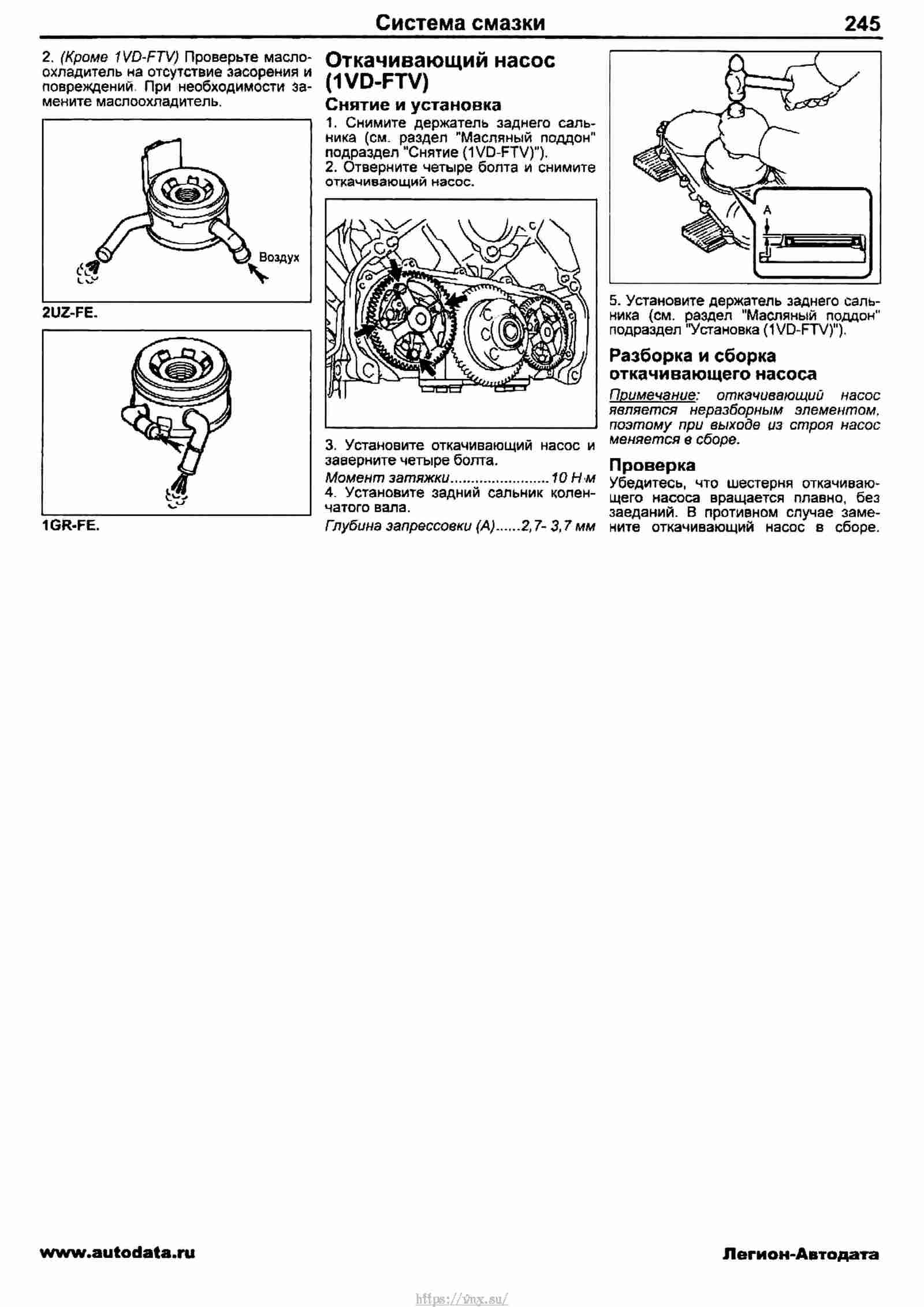Toyota Land Cruiser 200 2007-2021 Руководство по ремонту и техническому ...