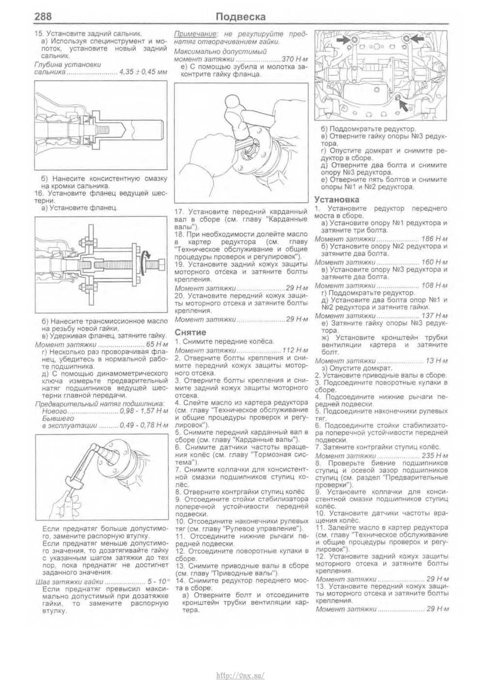 Момент затяжки колесных гаек тойота прадо 150