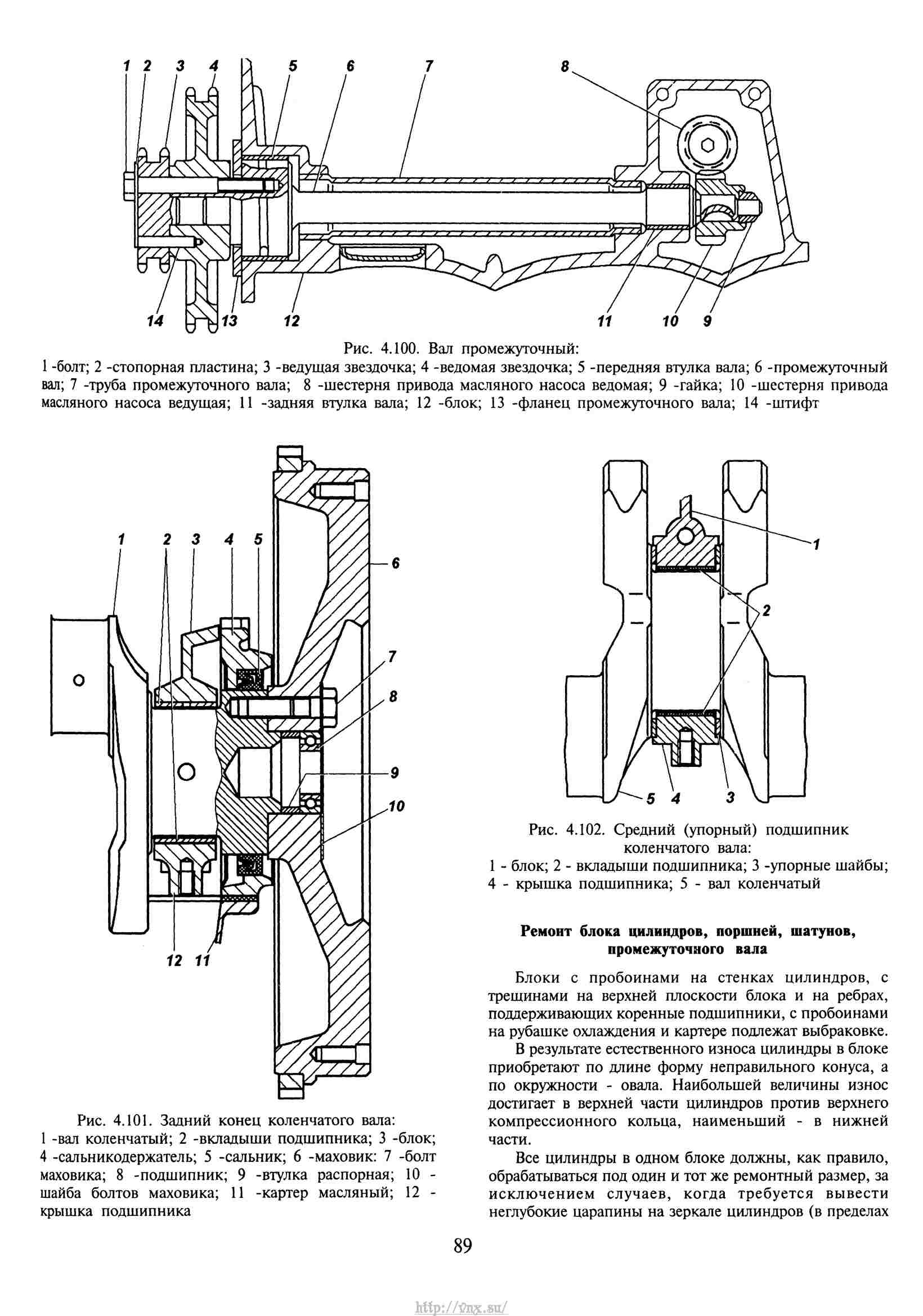 Привод масляного насоса змз 409 схема