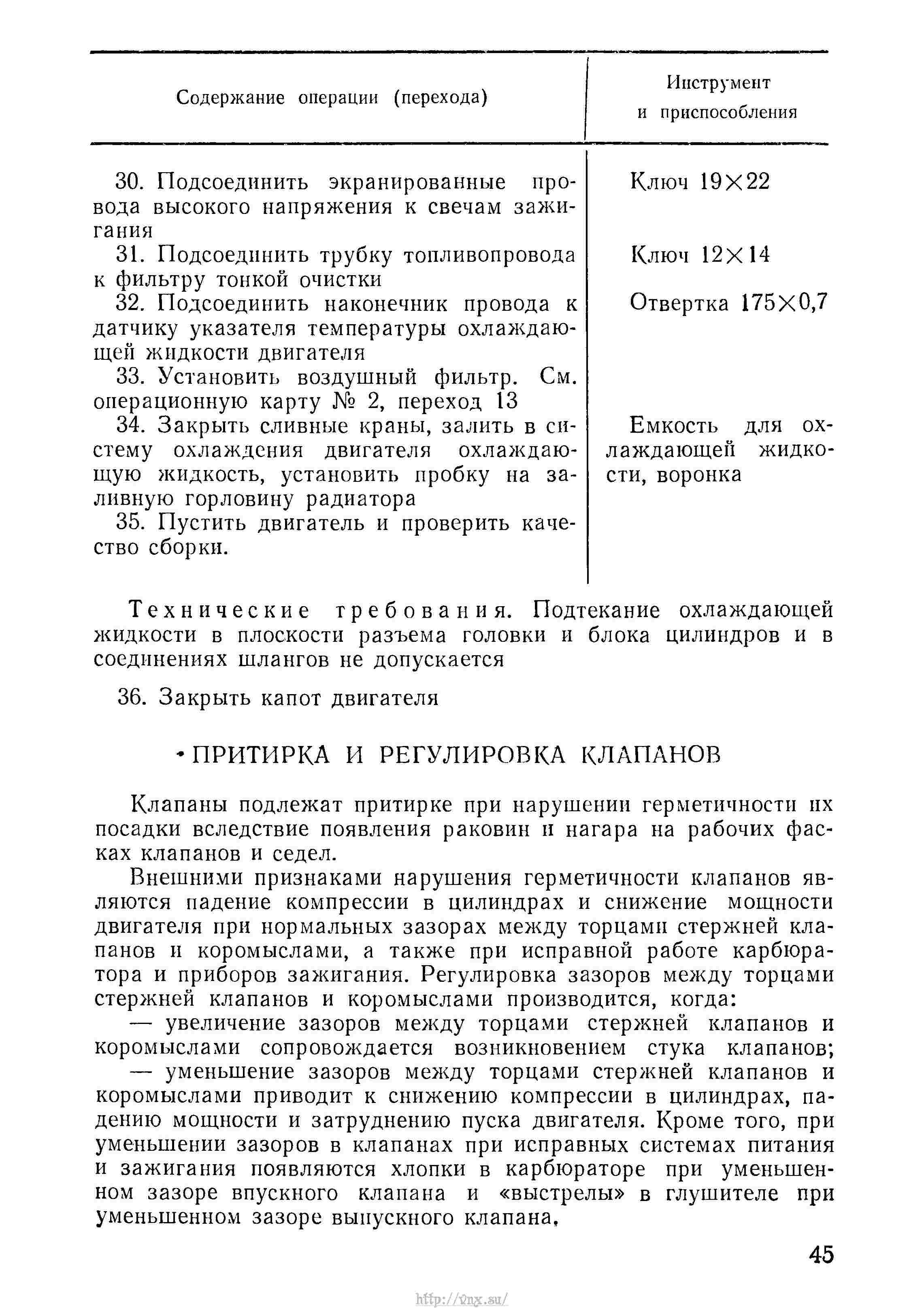 УАЗ-469 Руководство по войсковому ремонту
