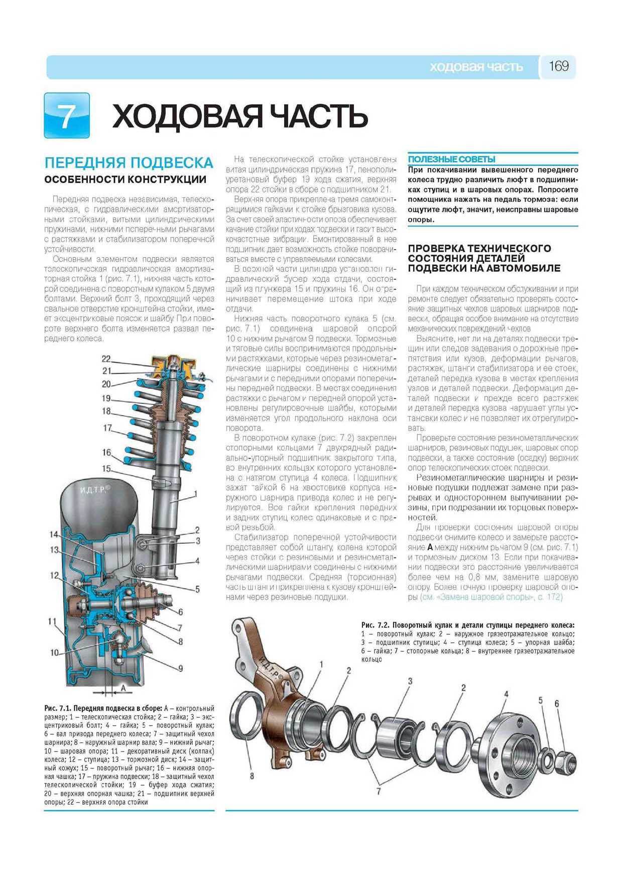 ВАЗ-2113, ВАЗ-2114, ВАЗ-2115 Руководство по эксплуатации, техническому обслуживанию и ремонту страница 167