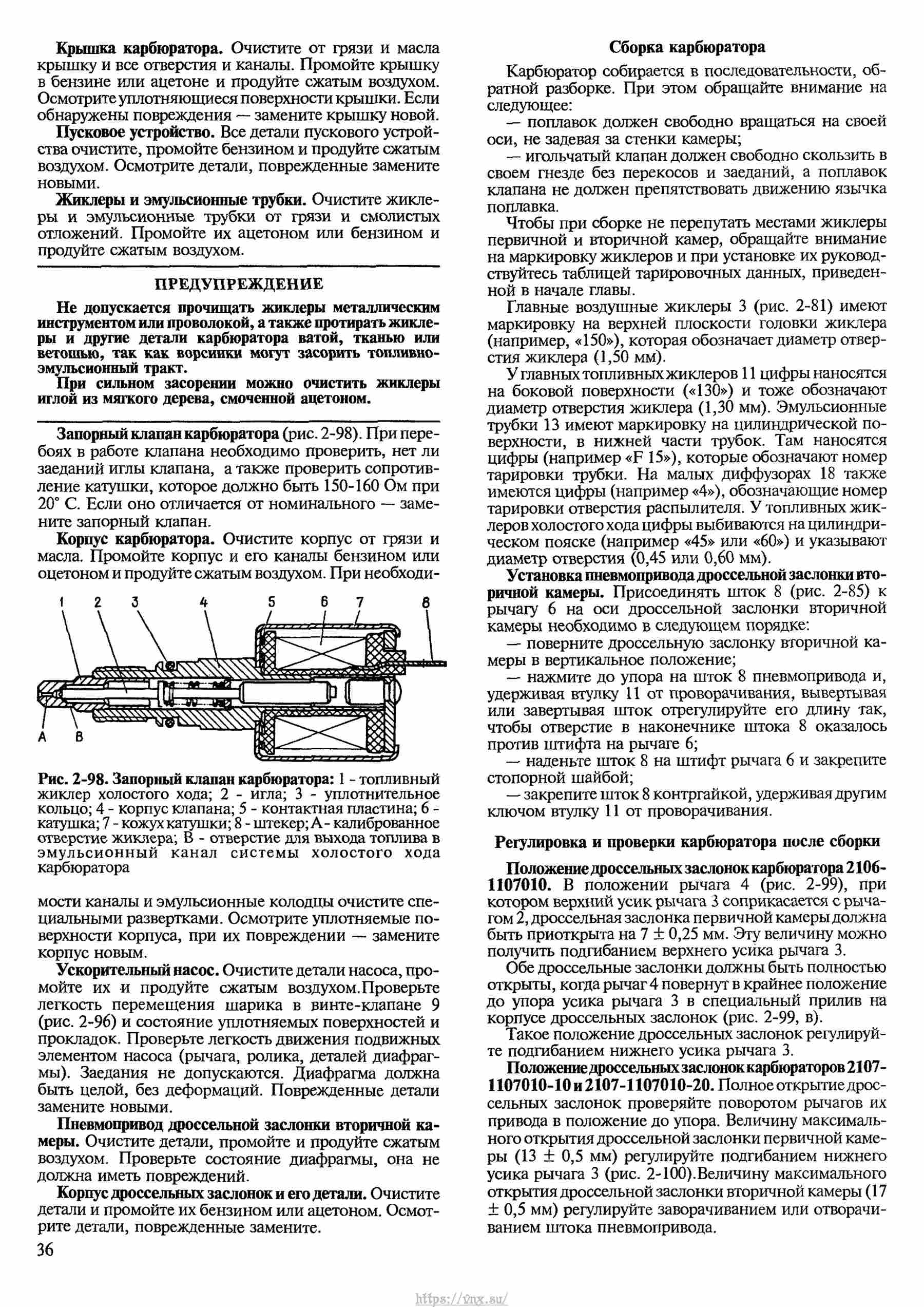 Каталог деталей ваз 2121