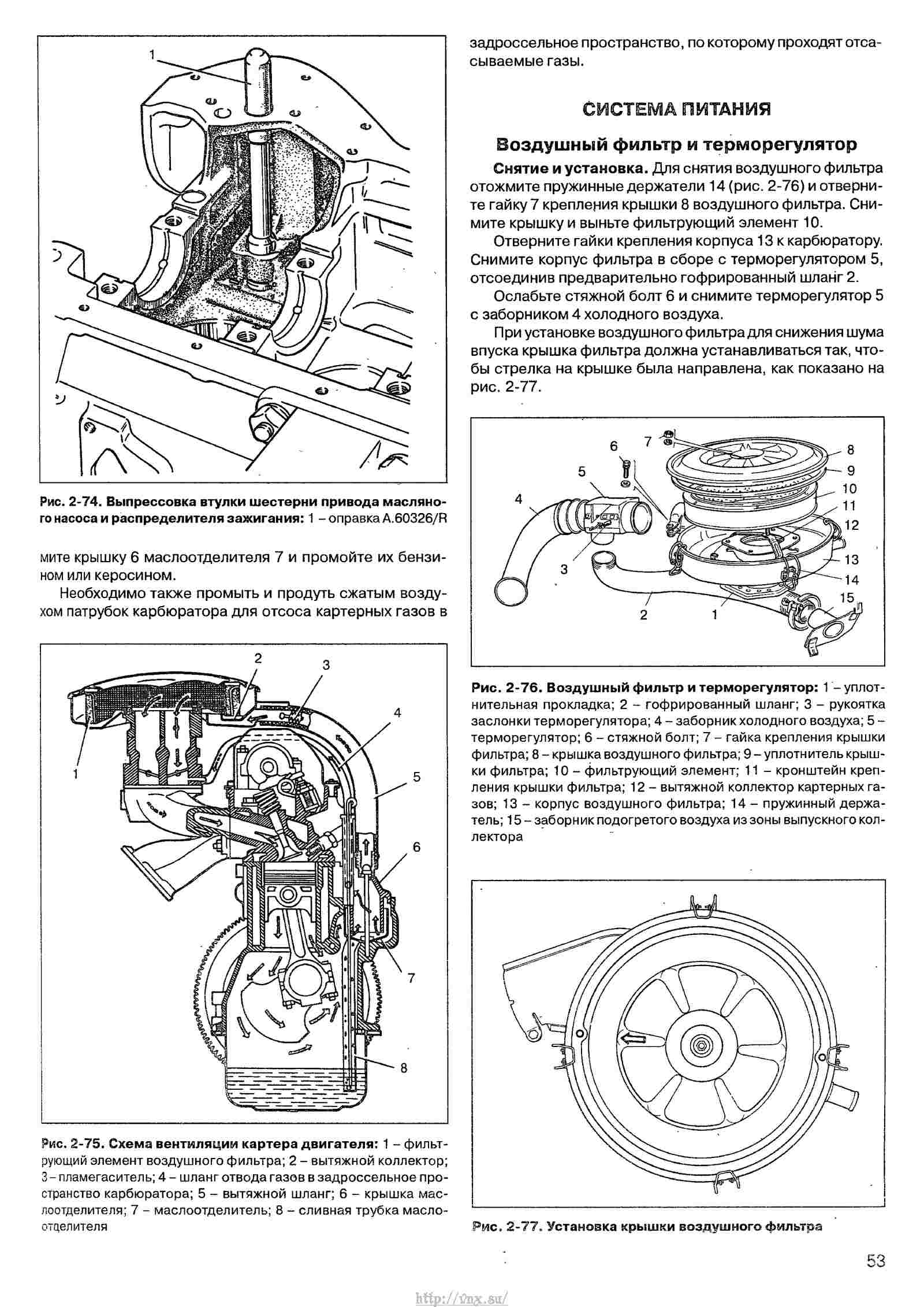 Ремонт гтц нива 21213