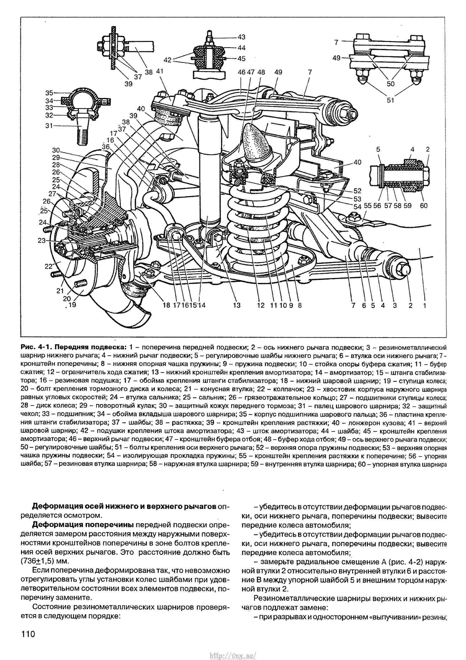 Схема двигателя 21213