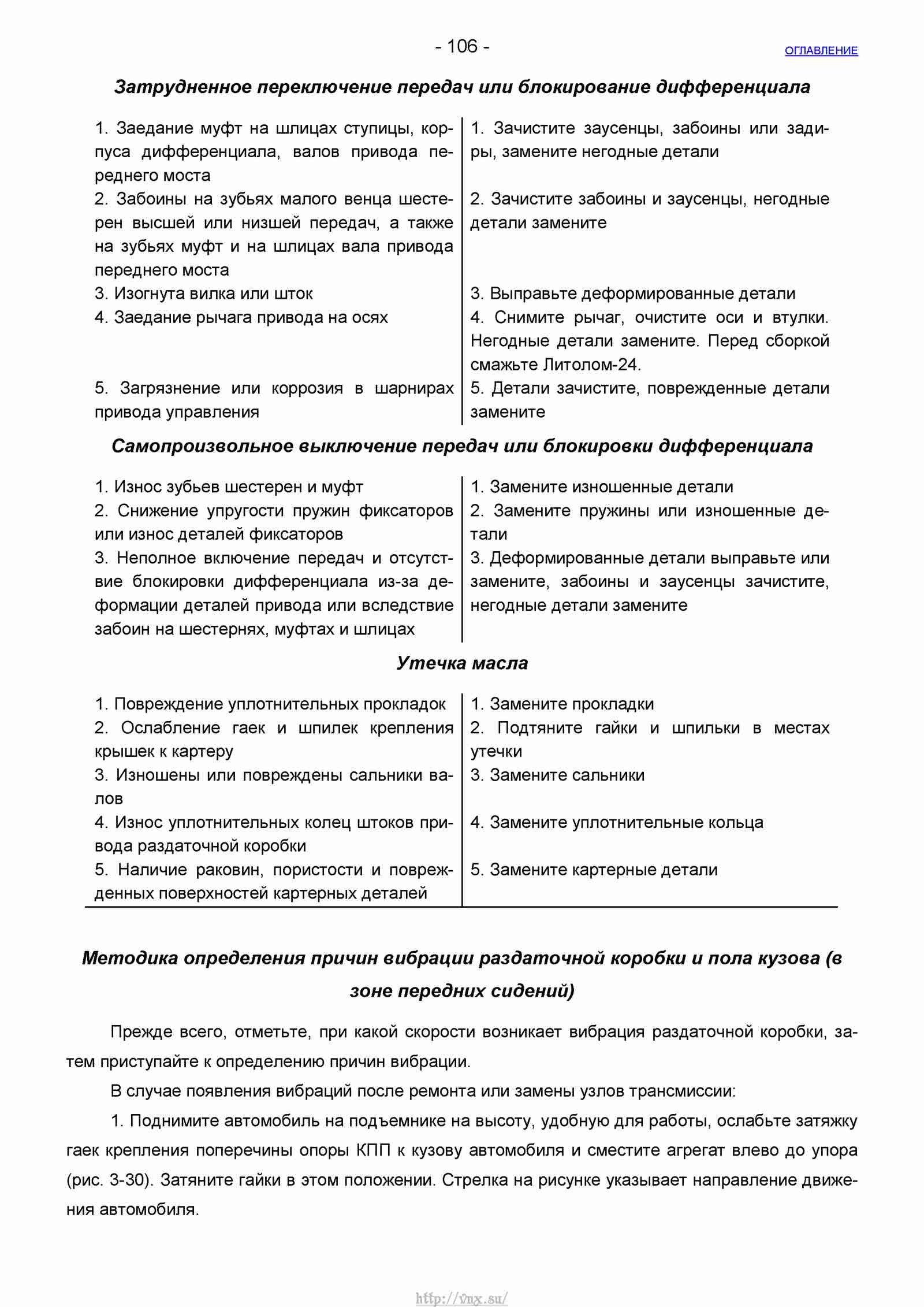 Руководство по ремонту автомобиля Шевроле Нива 1.7 страница 106