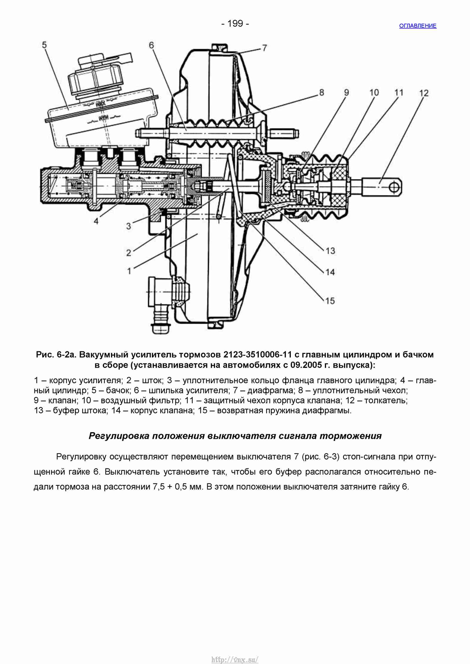 2123 тормозная система схема