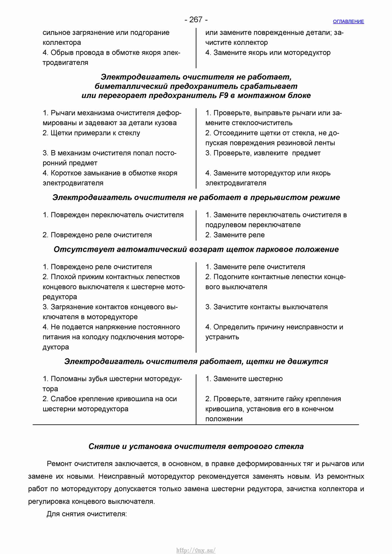 Руководство по ремонту автомобиля Шевроле Нива 1.7 страница 267
