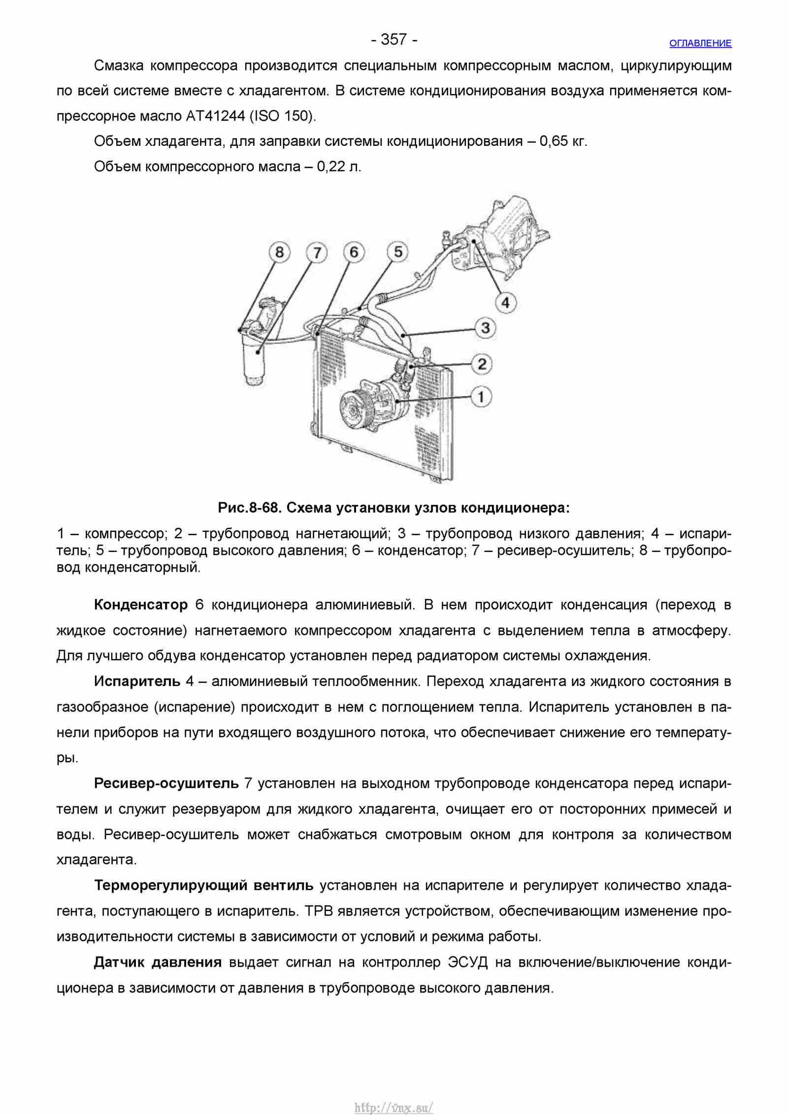 Руководство по ремонту автомобиля Шевроле Нива 1.7 страница 357