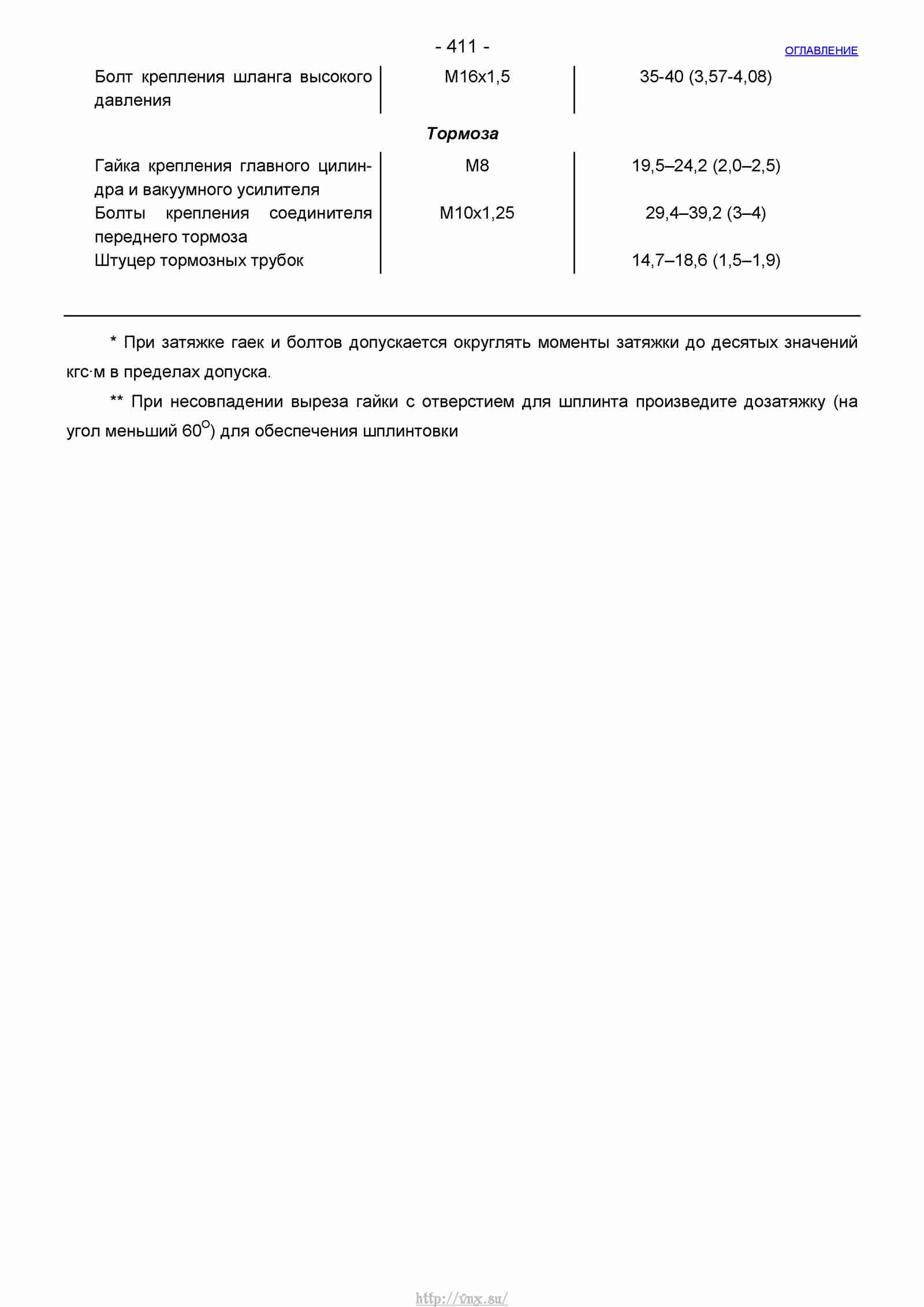 Руководство по ремонту автомобиля Шевроле Нива 1.7 страница 411