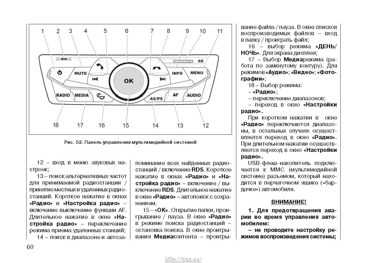 Лада Приора 02-2015 Руководство по эксплуатации автомобиля и его ...