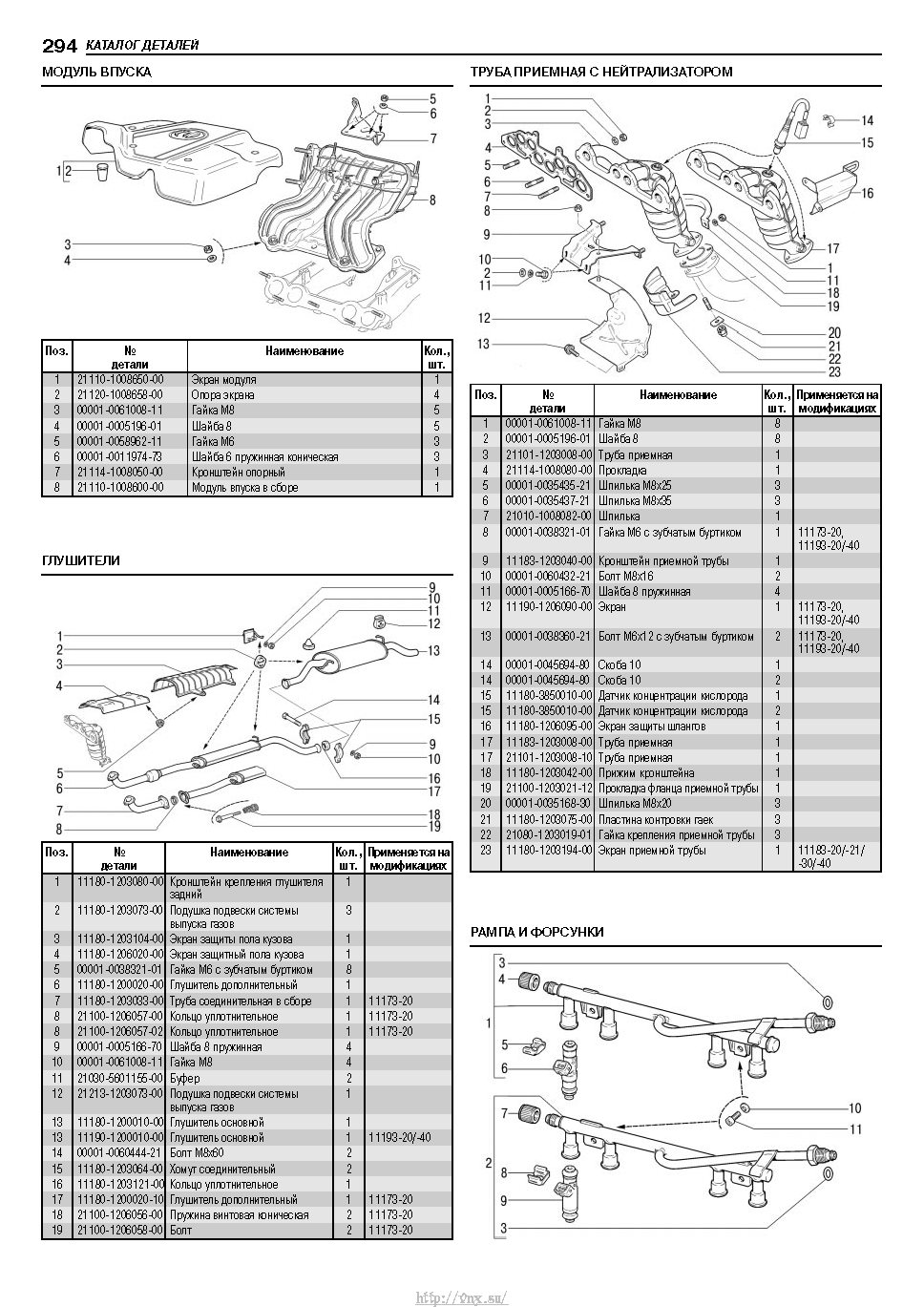 Lada Kalina с 2004 Руководство по эксплуатации, техобслуживанию и ремонту страница 292