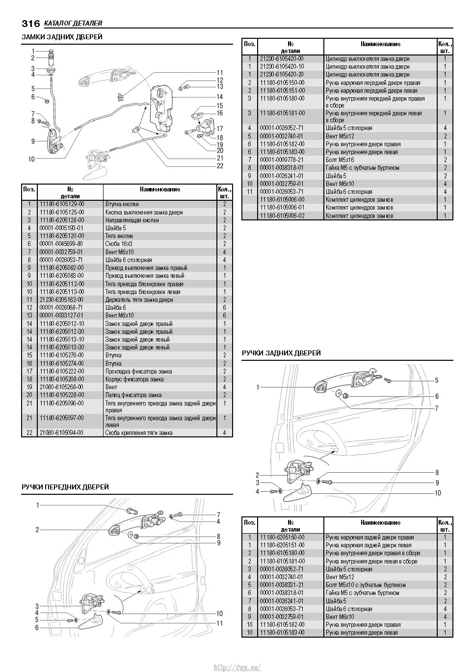 Lada Kalina с 2004 Руководство по эксплуатации, техобслуживанию и ремонту страница 314